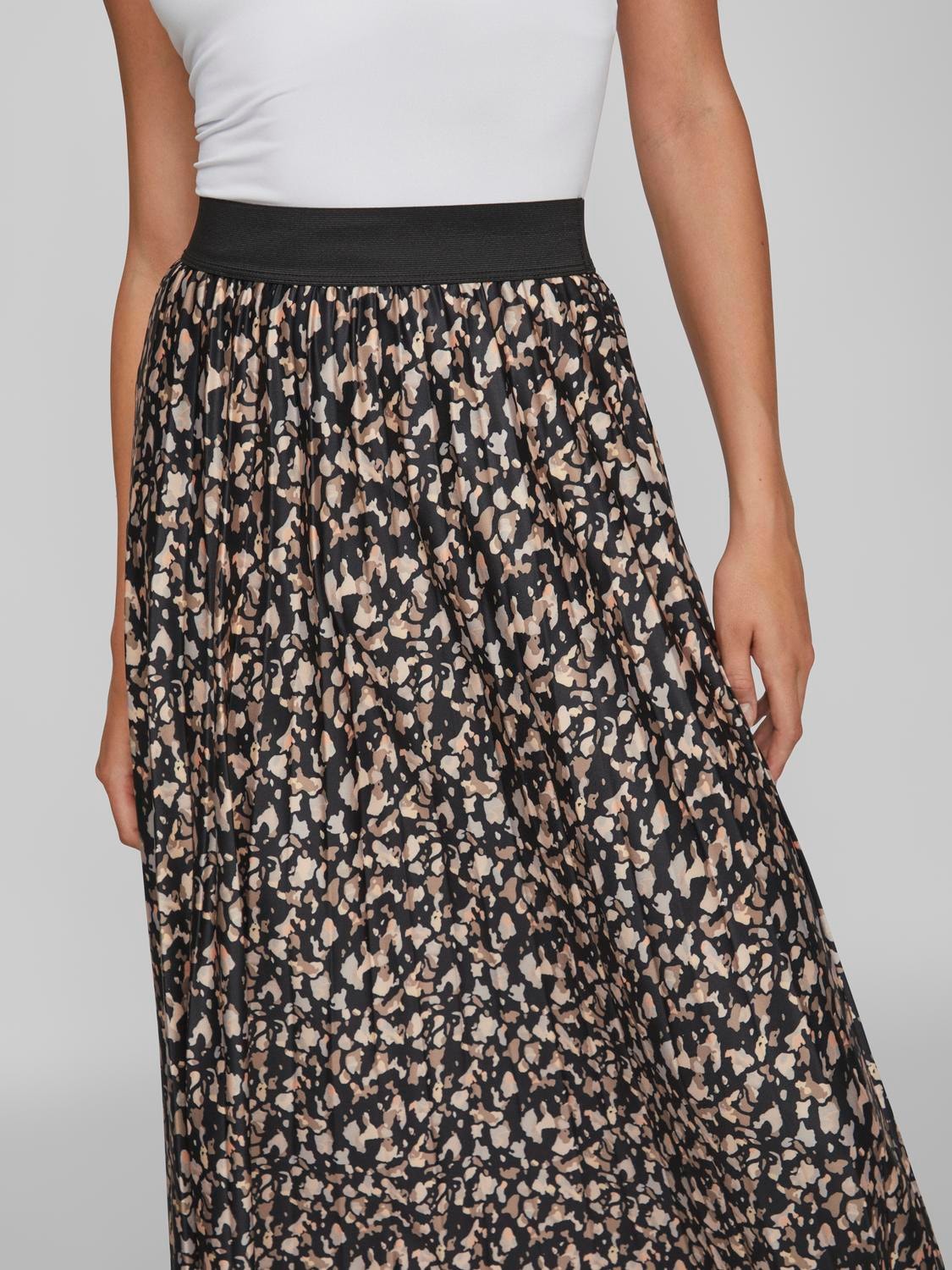 Vila Plisseerock »VINITBAN PRINT SKIRT - NOOS«
