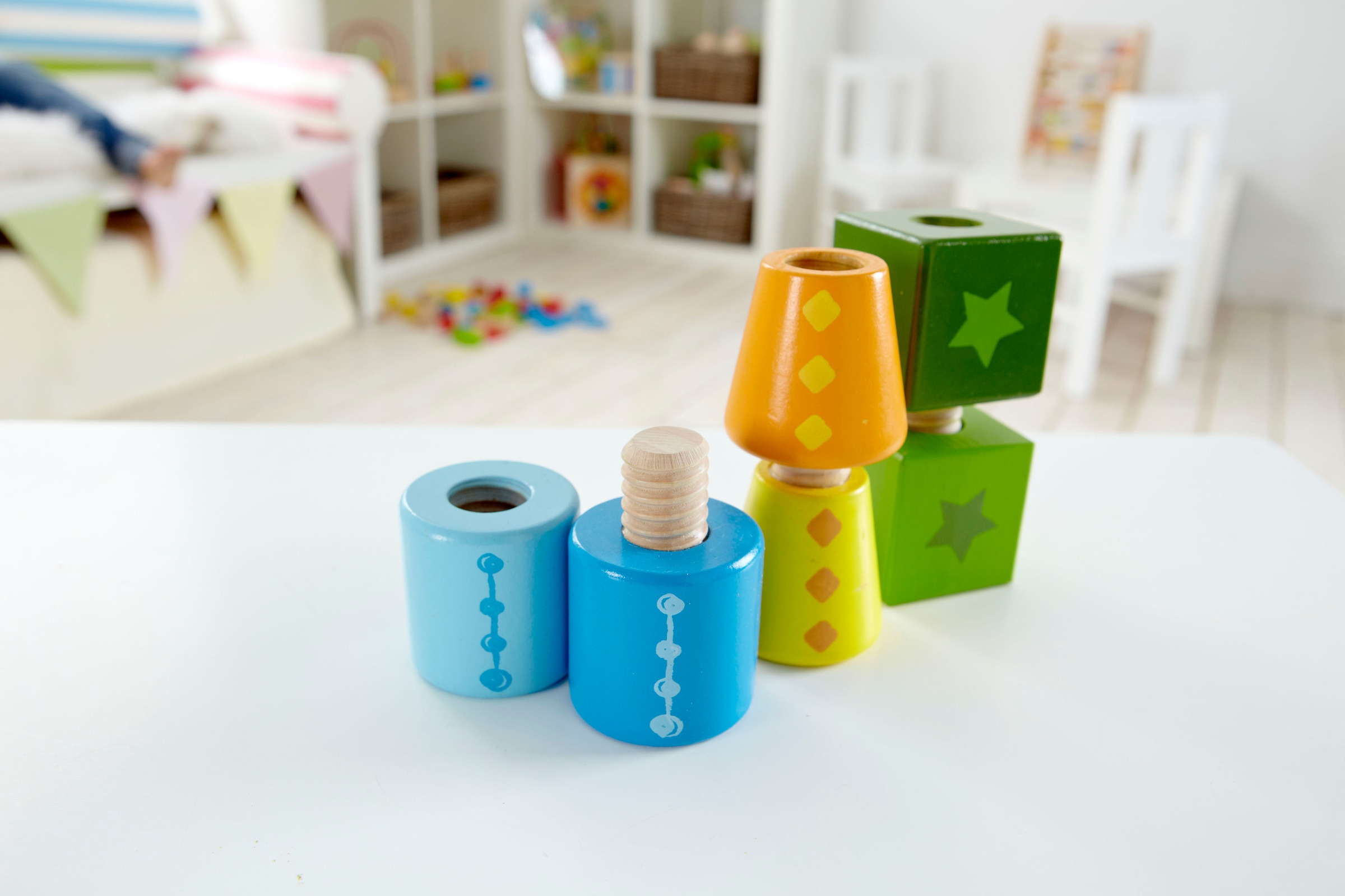 Hape Spielbausteine »Schraubklötze«