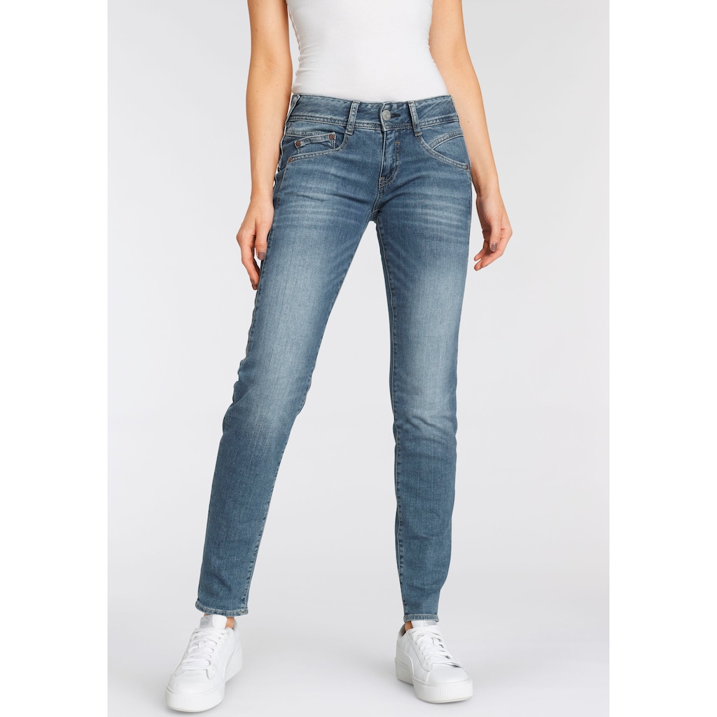 Herrlicher Slim-fit-Jeans »GINA RECYCLED DENIM«