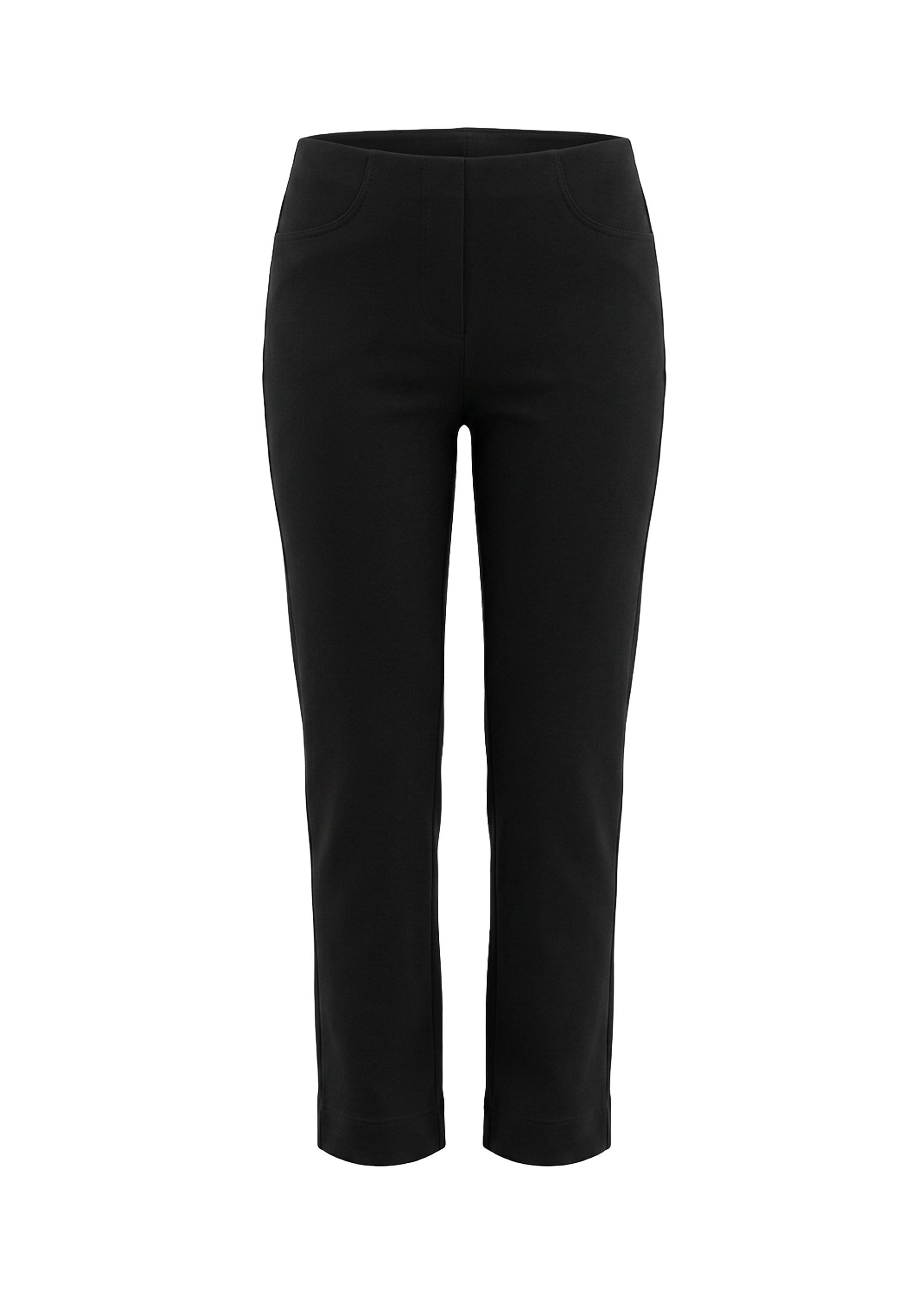 Stehmann Bootcuthose  mit elastischem Gummizug und Viskose / Stretch