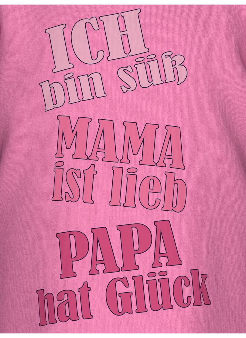 Trigema T-Shirt »TRIGEMA T-Shirt mit frechem Spruch-Print«, (1 tlg.)