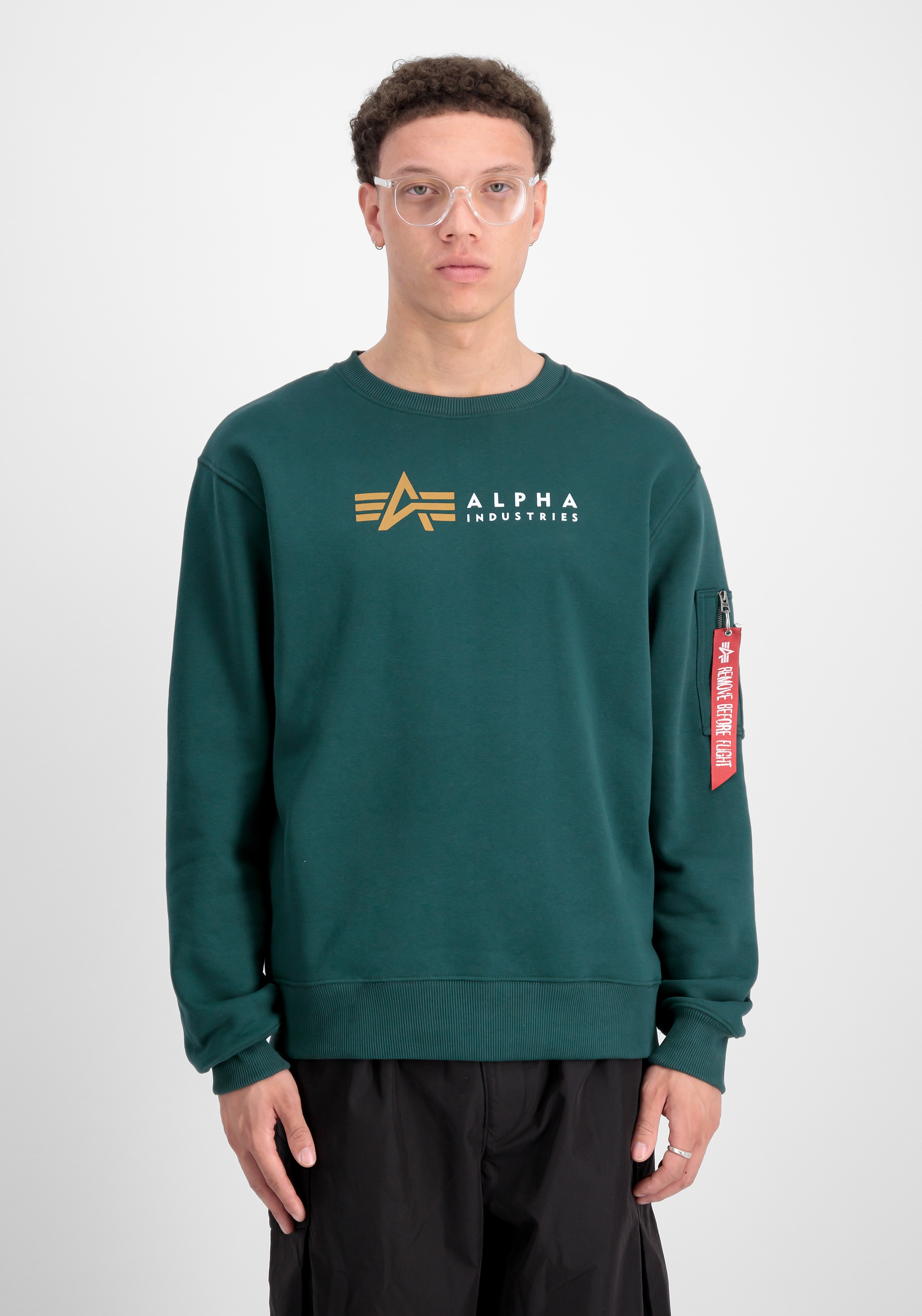Alpha Industries Sweater »Alpha Industries Men - Sweatshirts Alpha Label Sweater«