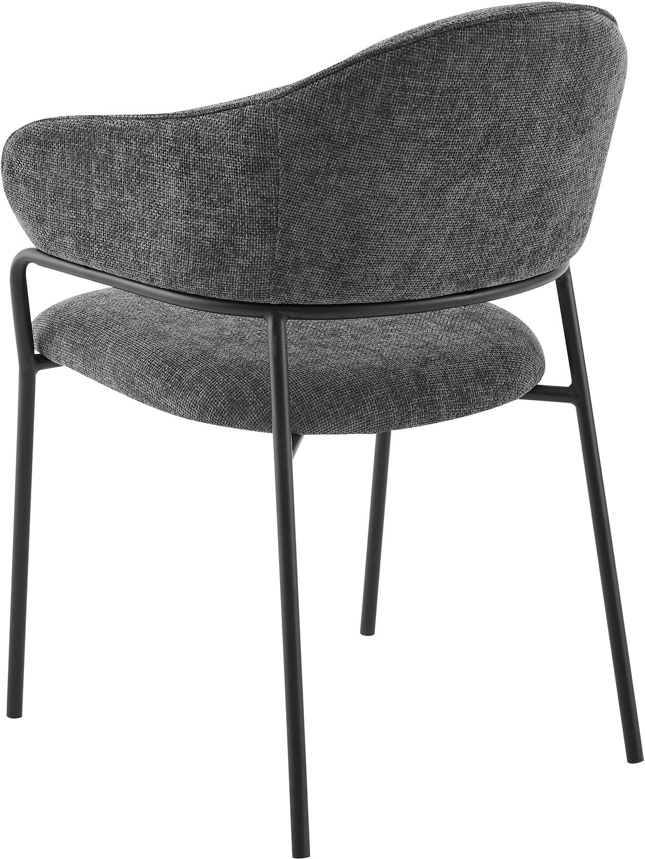 byLIVING Esszimmerstuhl »Curve« (Set) 2 Stk. Webstoff moderner Stoff Stuhl mit gemütlichem Sitzkomfort, verschiedene Farben.