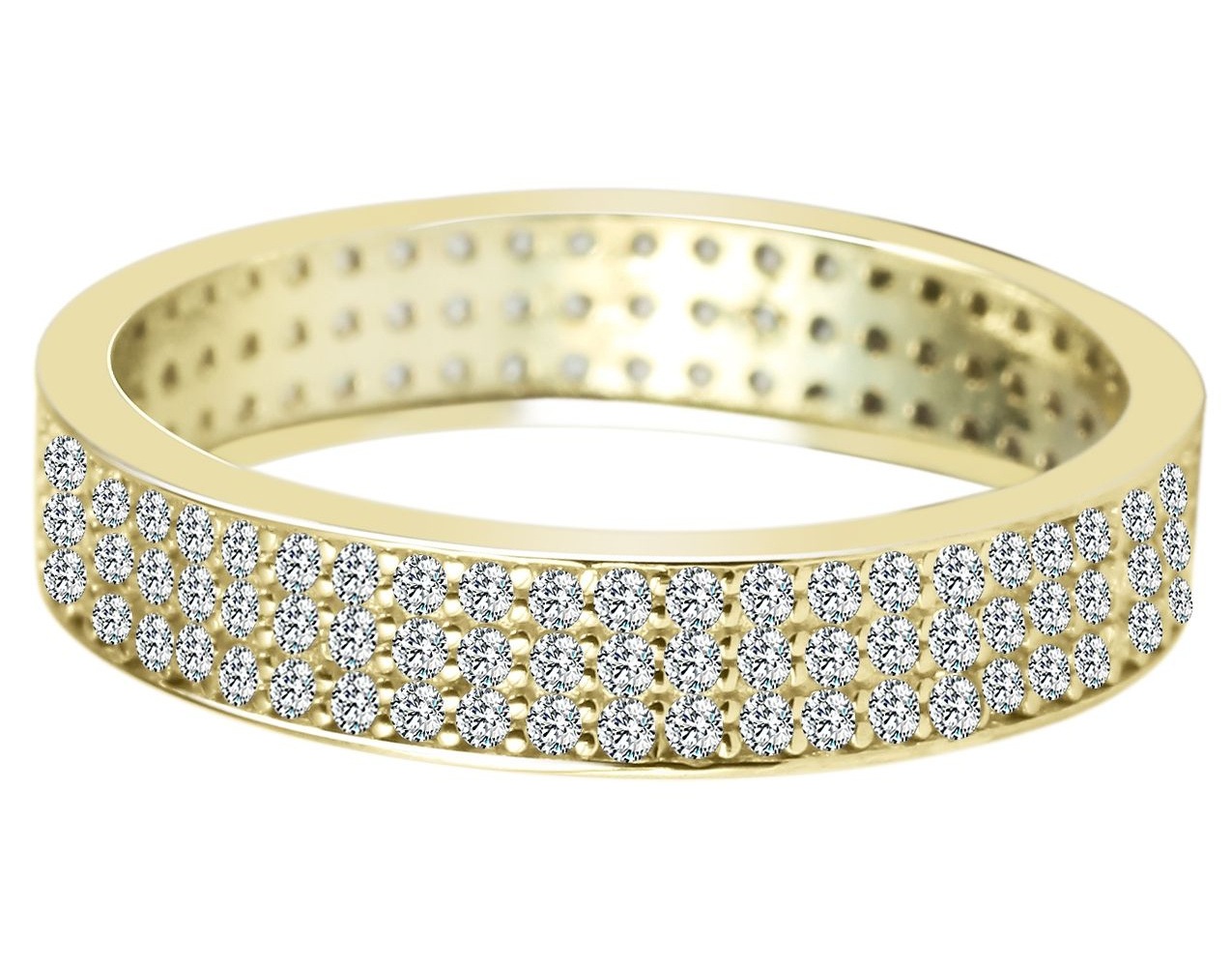 Adelia´s Fingerring »Adelia's Damen Ring aus 333 Gold mit Zirkonia«