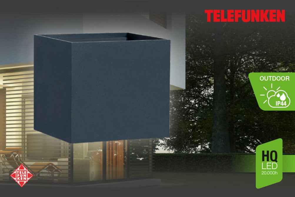 Telefunken LED Außen-Wandleuchte »MURCIA«