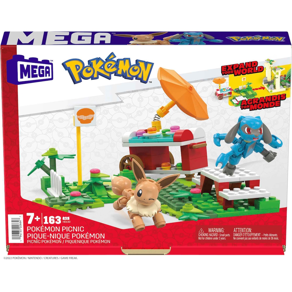 MEGA Konstruktions-Spielset »Pokémon Picknick Abenteuer Bauset«