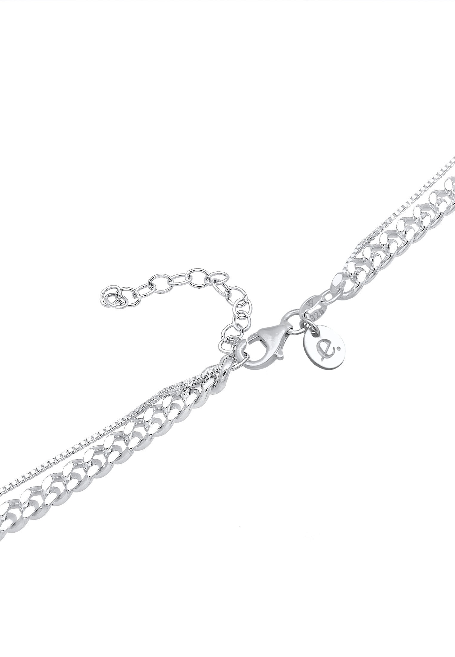 Elli Premium Silberkette »Halskette Halskette Layer 925 Sterling Silver«