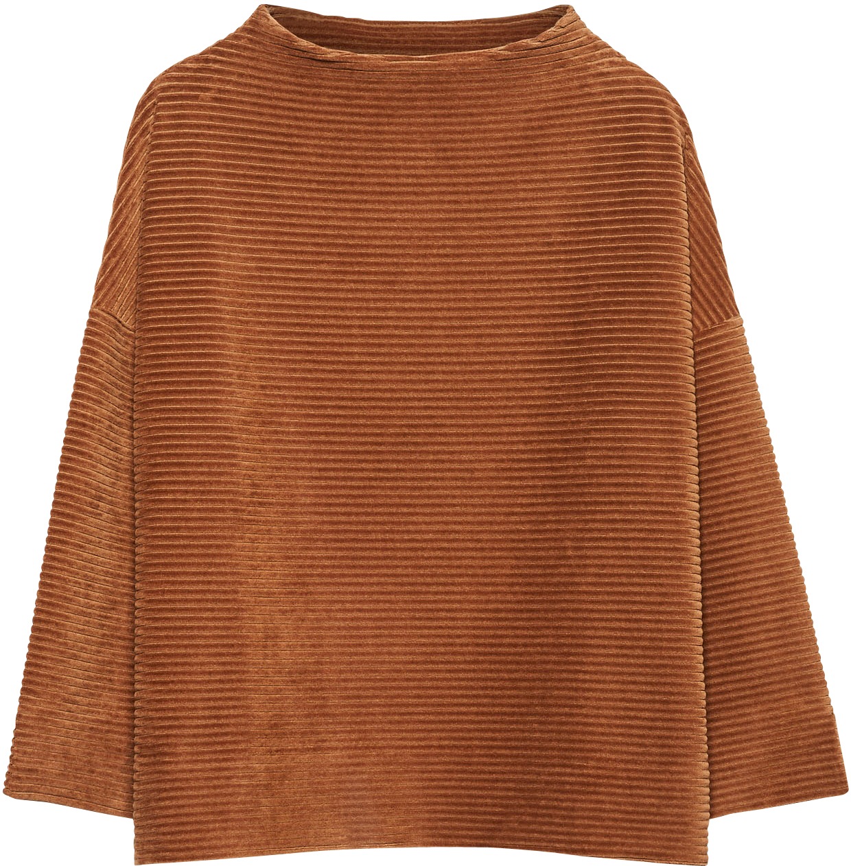 someday Sweatshirt »Utoka«, in Rippen-Struktur