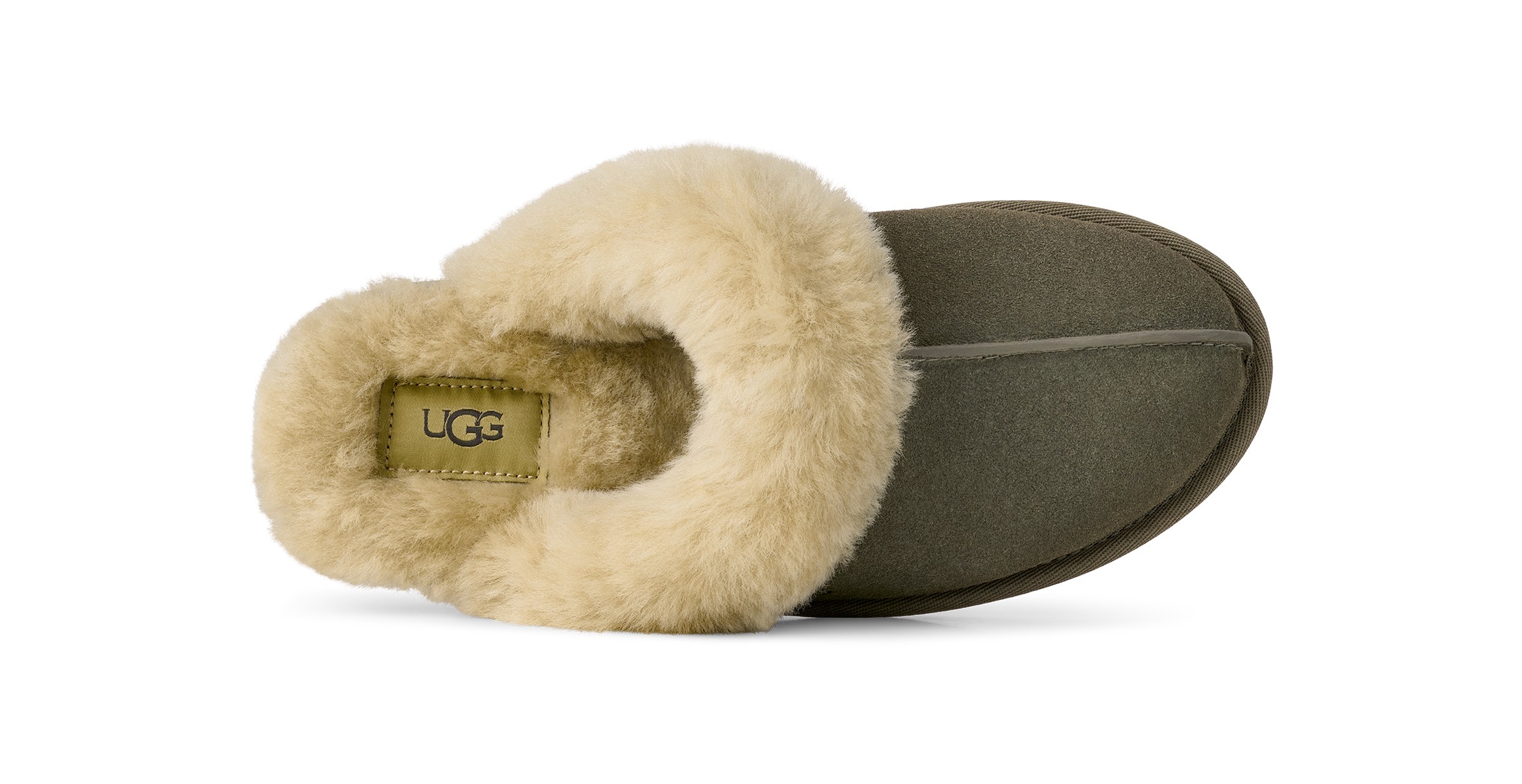 UGG Hausschuh »Scuffette II«, Homeslippers, Hausschuh mit kuscheligem Fellimitat-Kragen