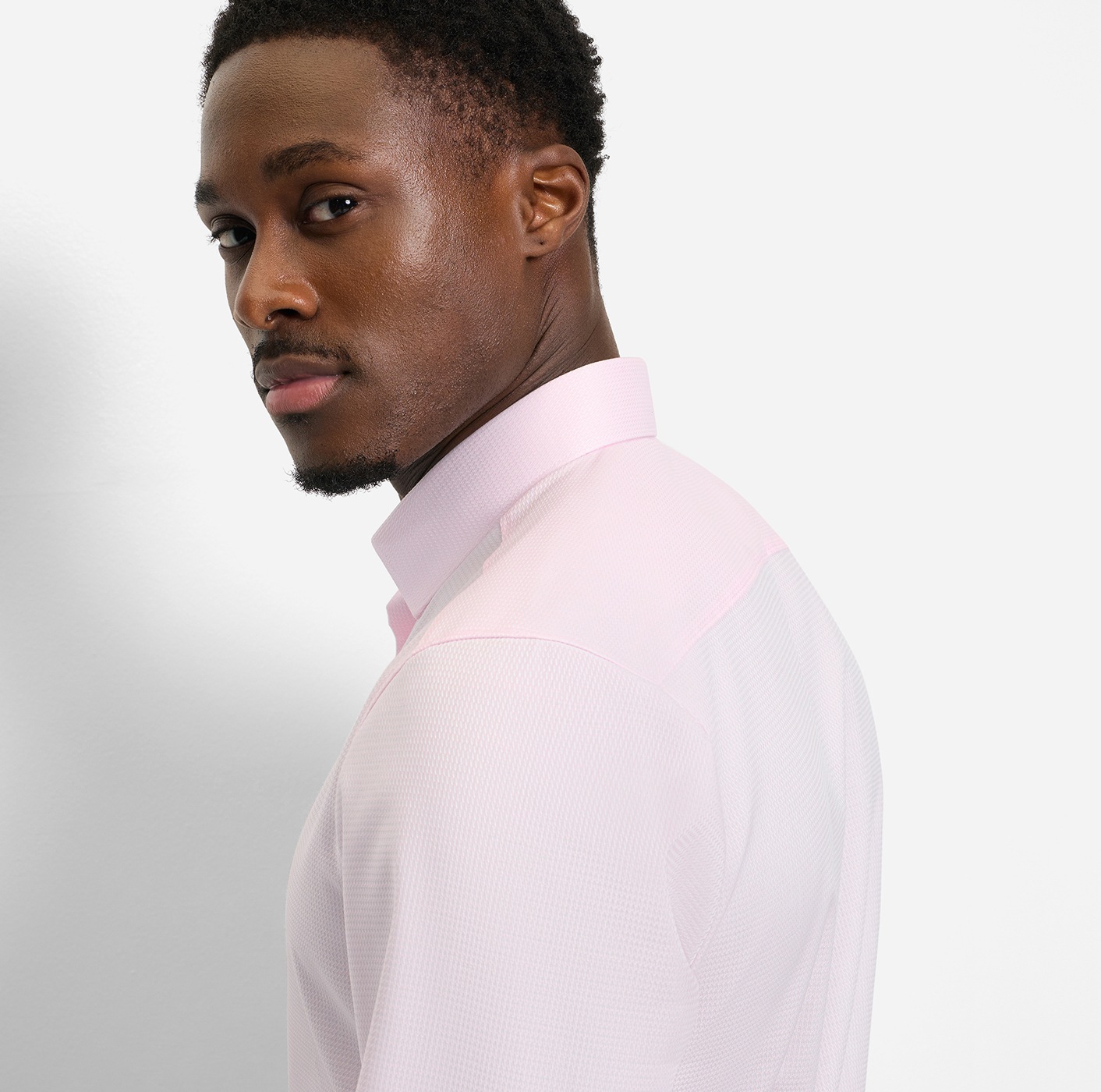 OLYMP Langarmhemd »Level Five« Under-Button-down-Kragen, Businesshemd, body fit, fein strukturiert