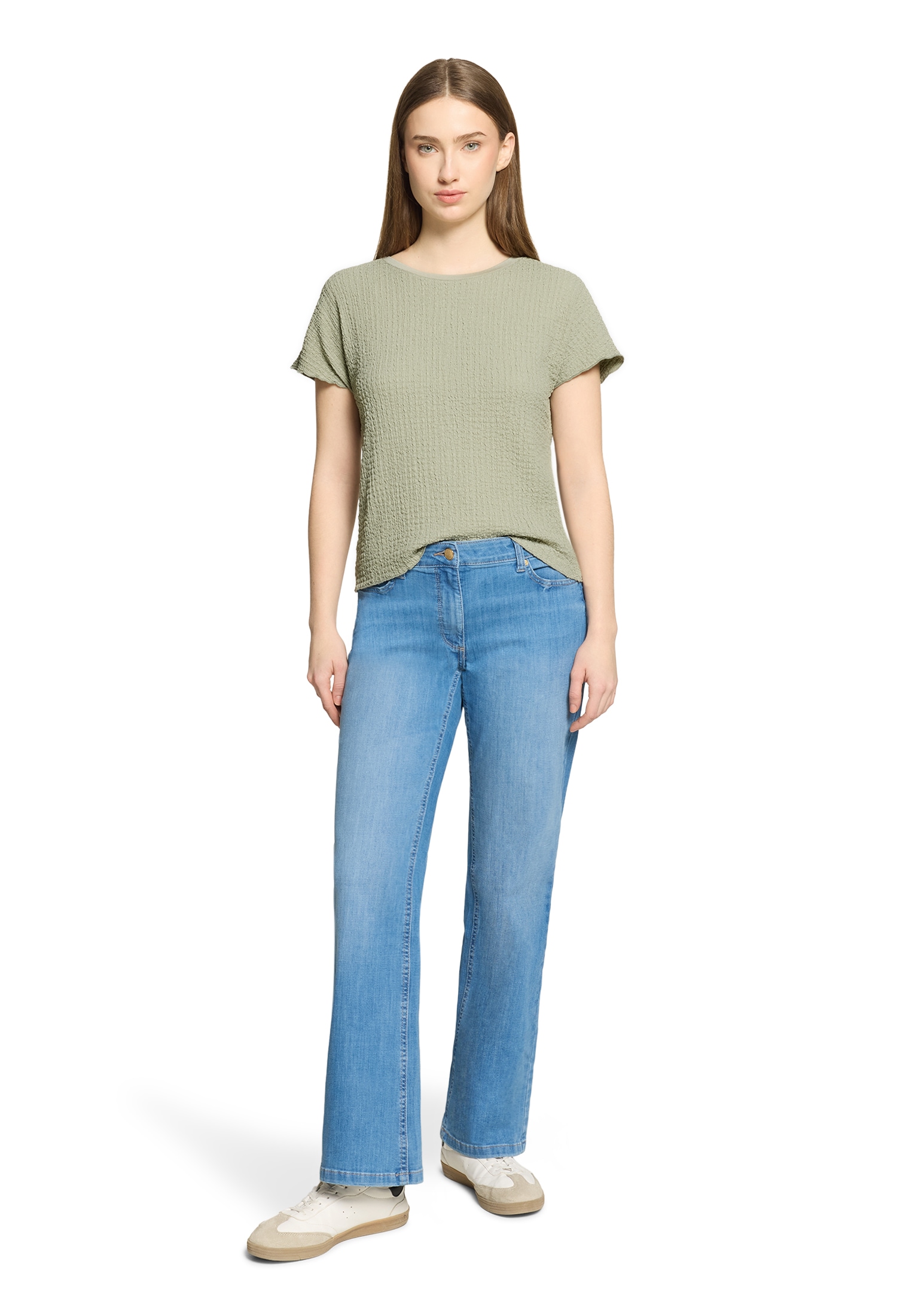 Betty Barclay Rundhalsshirt »Strukturshirt mit U-Boot-Ausschnitt«