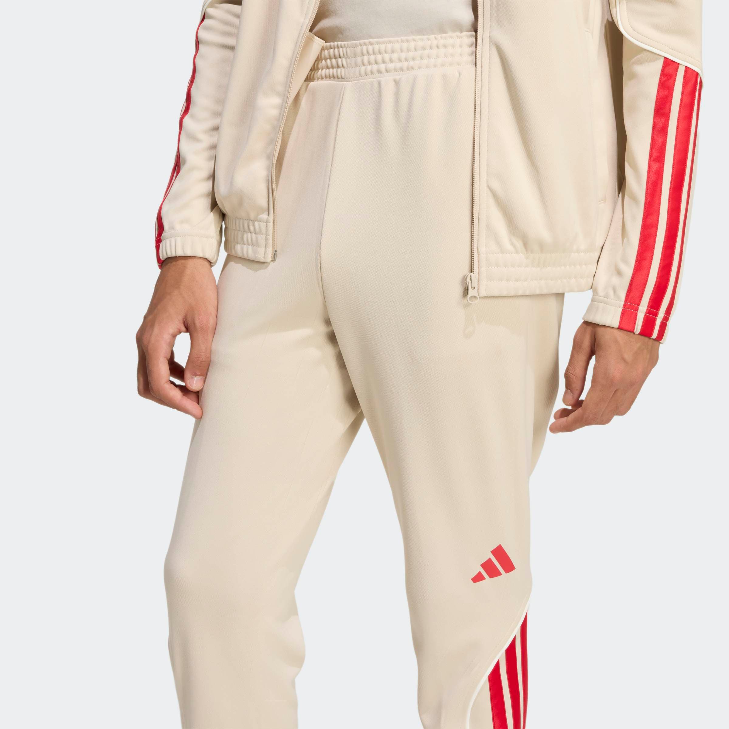 adidas Sportswear Trainingsanzug »M 3S STADIUM TS« 2 tlg. zweiteiliges Set aus Jacke und Hose, aus leichtem Polyester