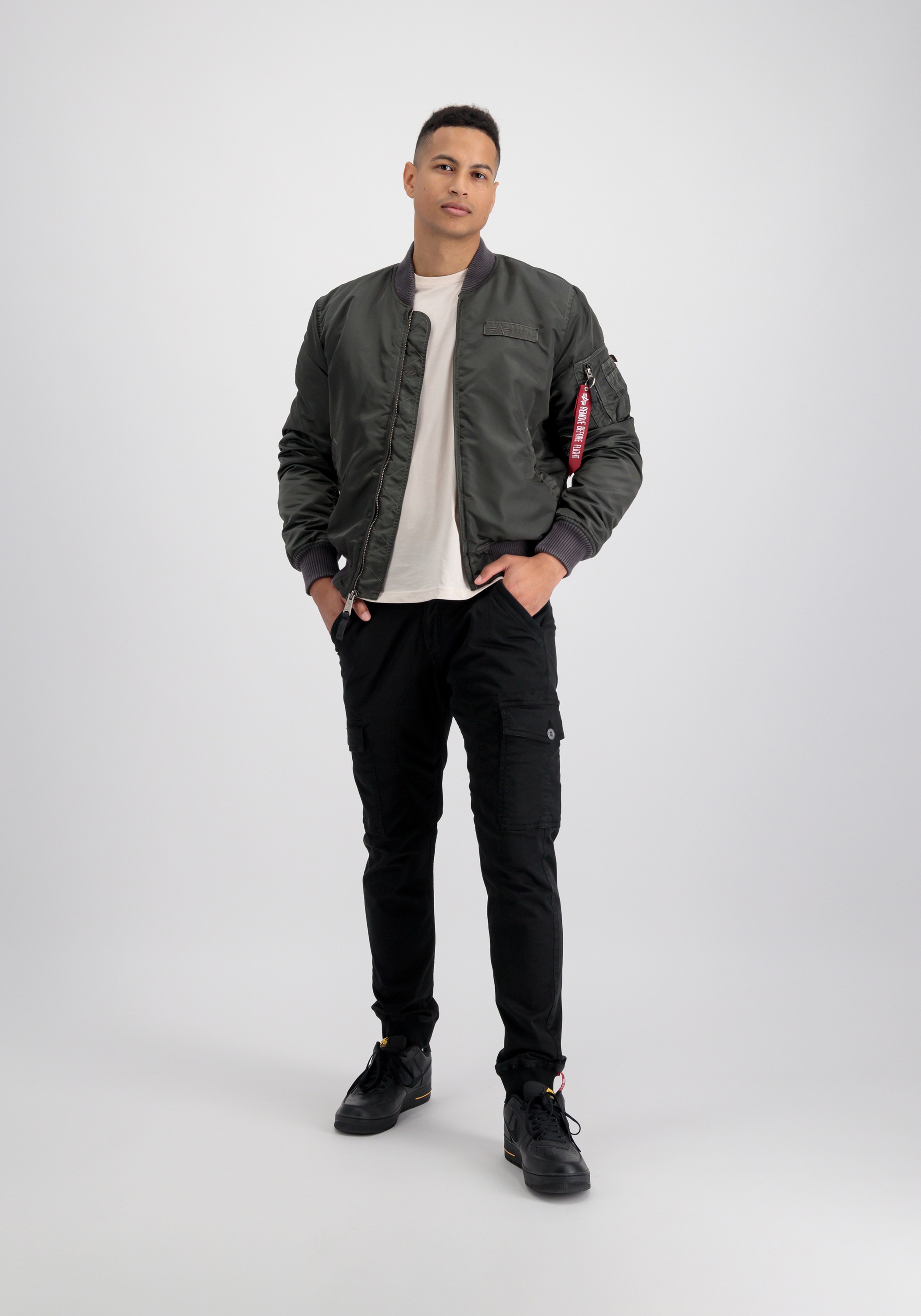Alpha Industries Bomberjacke »Alpha Industries Men - Bomber Jackets MA-1 VF Authentic Overdyed«