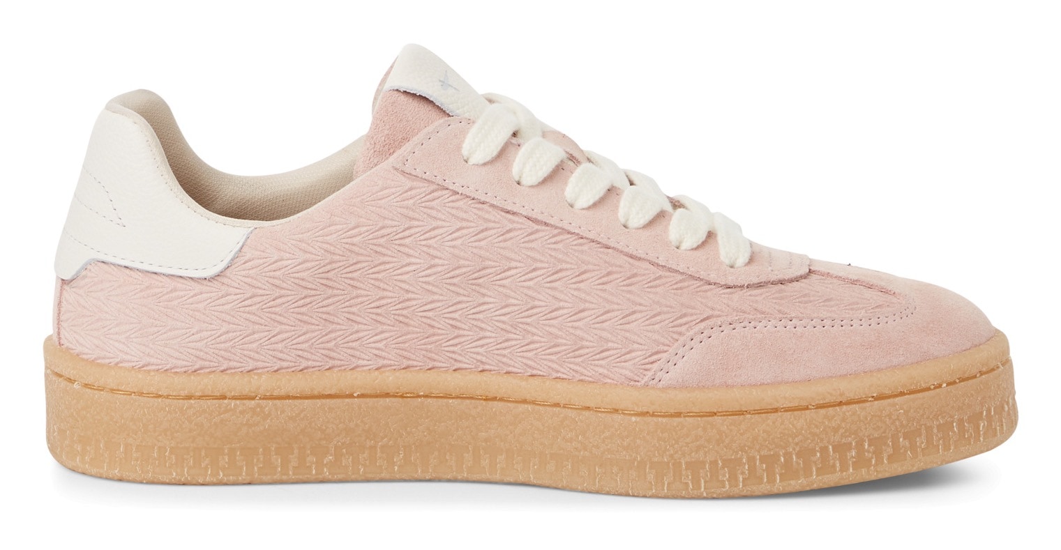 Tamaris Plateausneaker, Freizeitschuh, Halbschuh, Schnürschuh mit gepolstertem Schaftrand