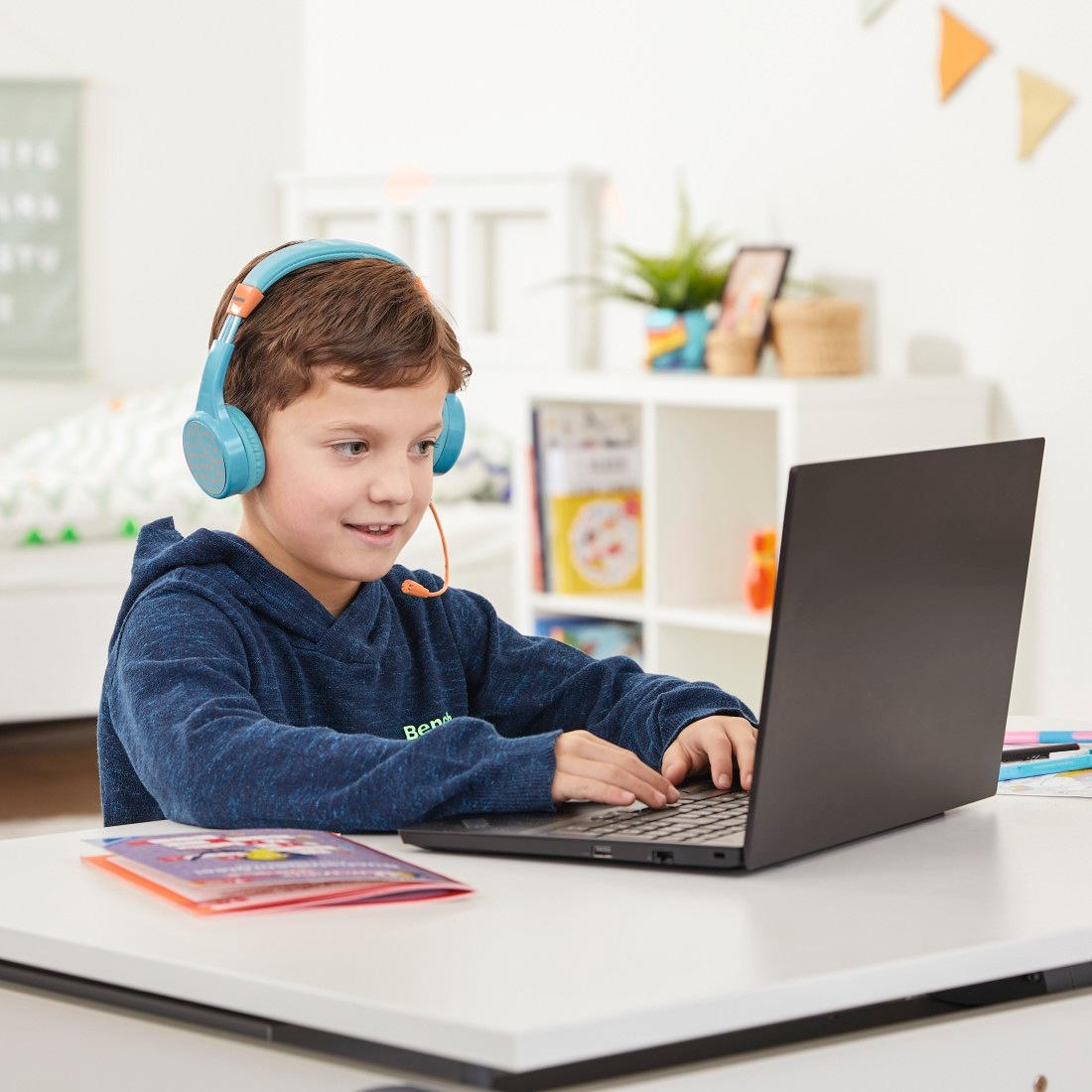 Hama Kinder-Kopfhörer »On Ear Kinderkopfhörer mit Lautstärkebegrenzung Bluetooth«, A2DP Bluetooth-Bluetooth-Wireless, Freisprechfunktion