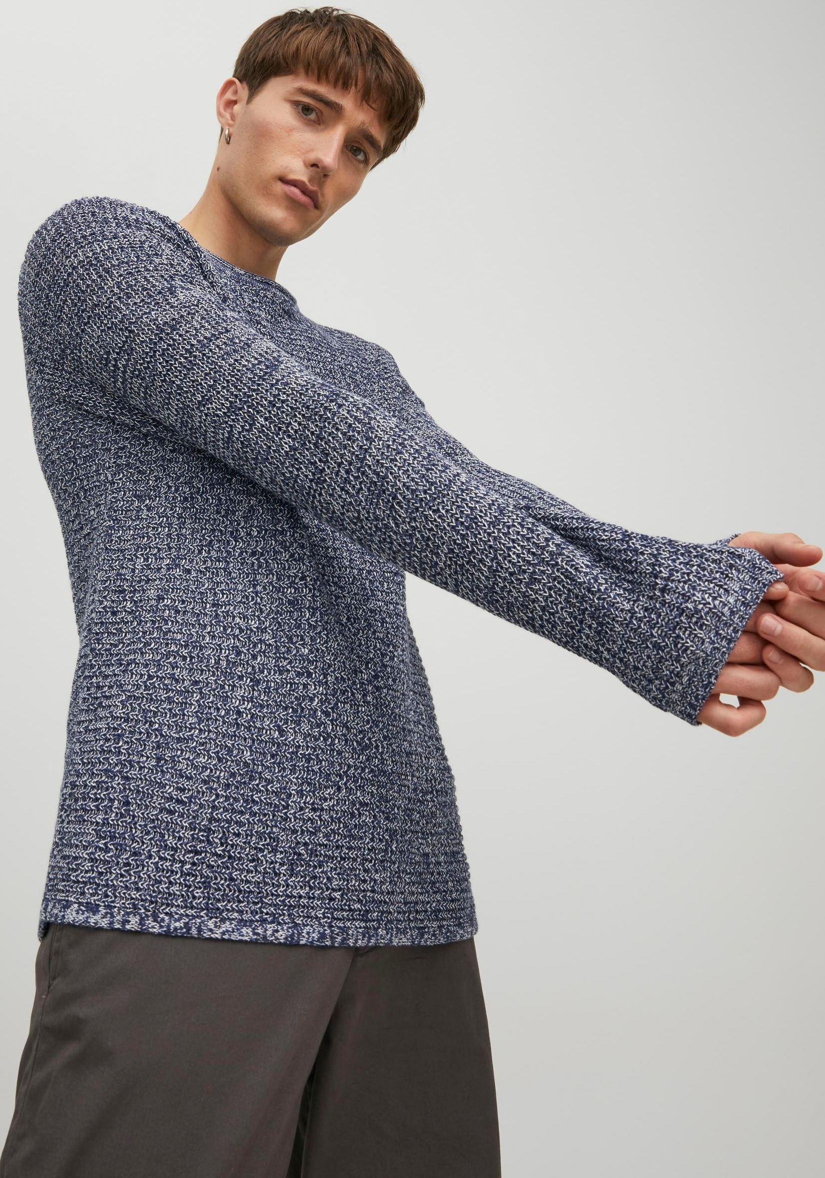 Jack & Jones Rundhalspullover »PHIL KNIT CREW NECK«