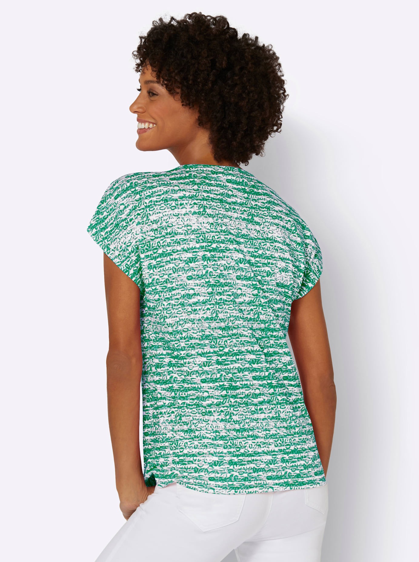 Casual Looks Kurzarmshirt »Shirt«, (1 tlg.)