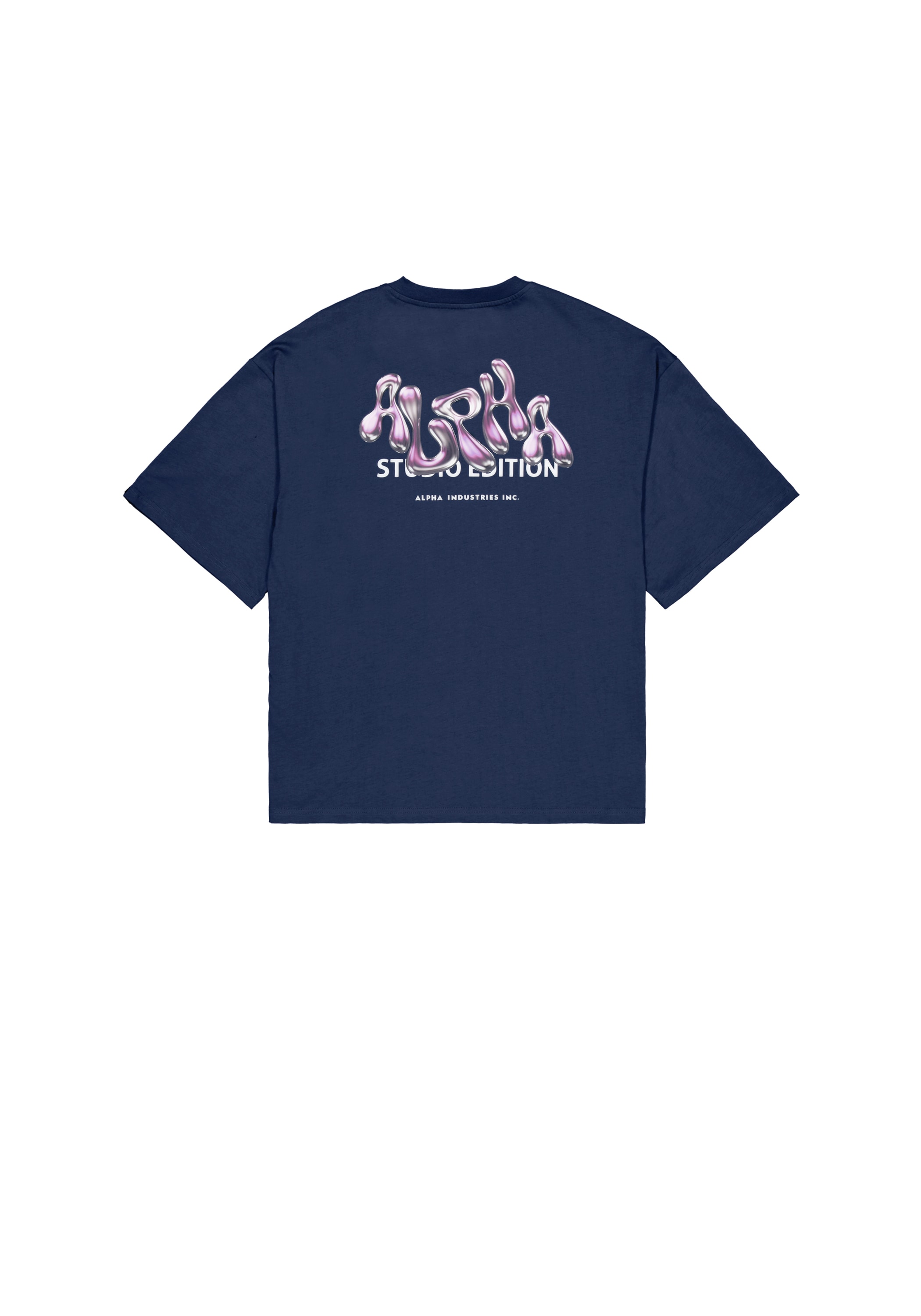 Alpha Industries T-Shirt »Alpha Industries Men - T-Shirts Studio Edition Backprint T-Shirt«