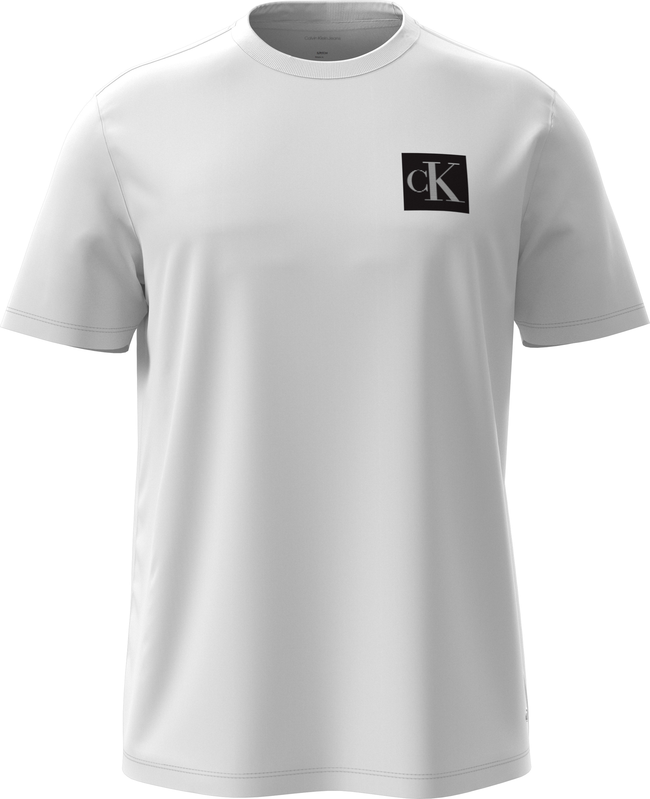 Calvin Klein Jeans T-Shirt »SS GRDNT MNGRM E LG«, Mit Rundhalsausschnitt