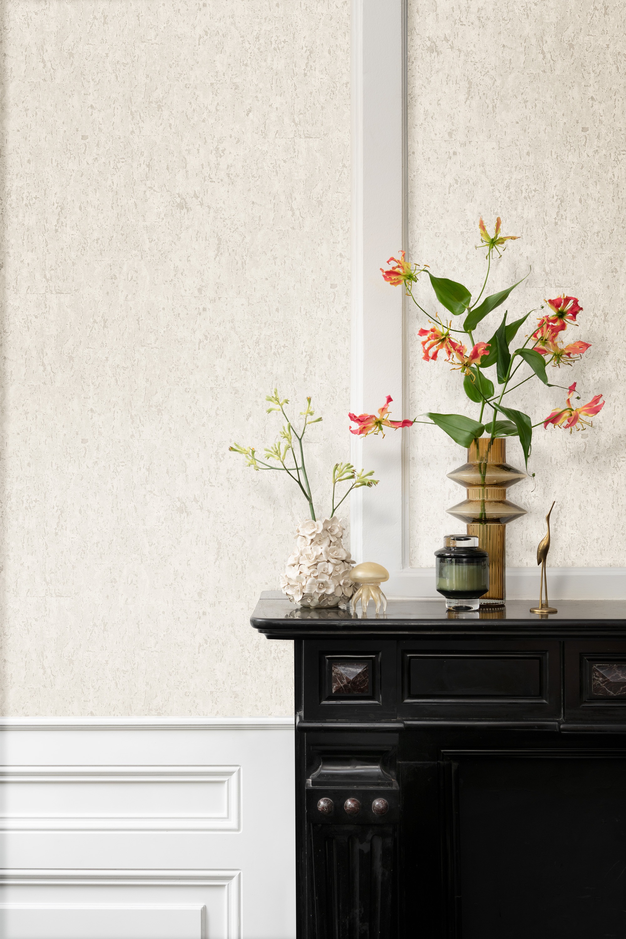 Rasch Vliestapete »Vliestapete Curiosity 538311« Gold-Optik strukturiert Metallic