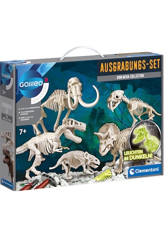 Clementoni® Experimentierkasten »Galileo, Ausgrabungs-Set Dino Mega-Collection«, Made... kaufen