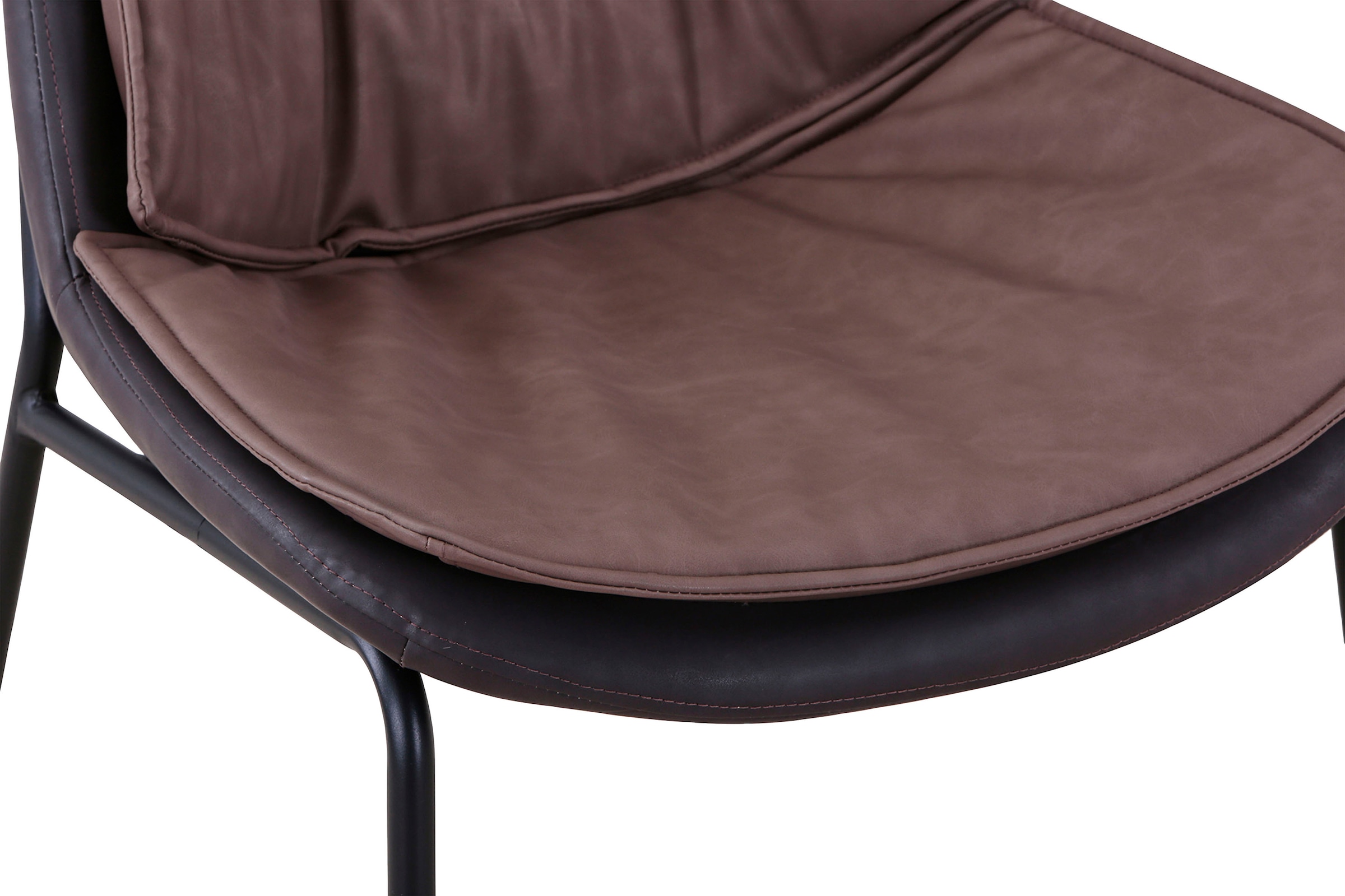 Kayoom Polsterstuhl () 1 Stk.pflegeleicht, bequem, angenehme Sitzfläche, mit trendigen Ziernähten