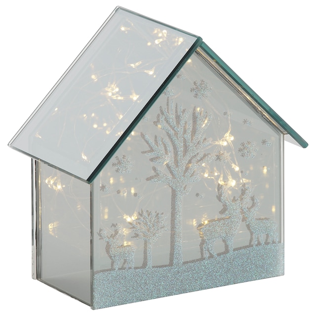 Home bestellen Oberfläche OTTO LED-Haus spiegelnder Weihnachtsdeko«, mit aus Weihnachtshaus Glas, bei affaire »Galway,