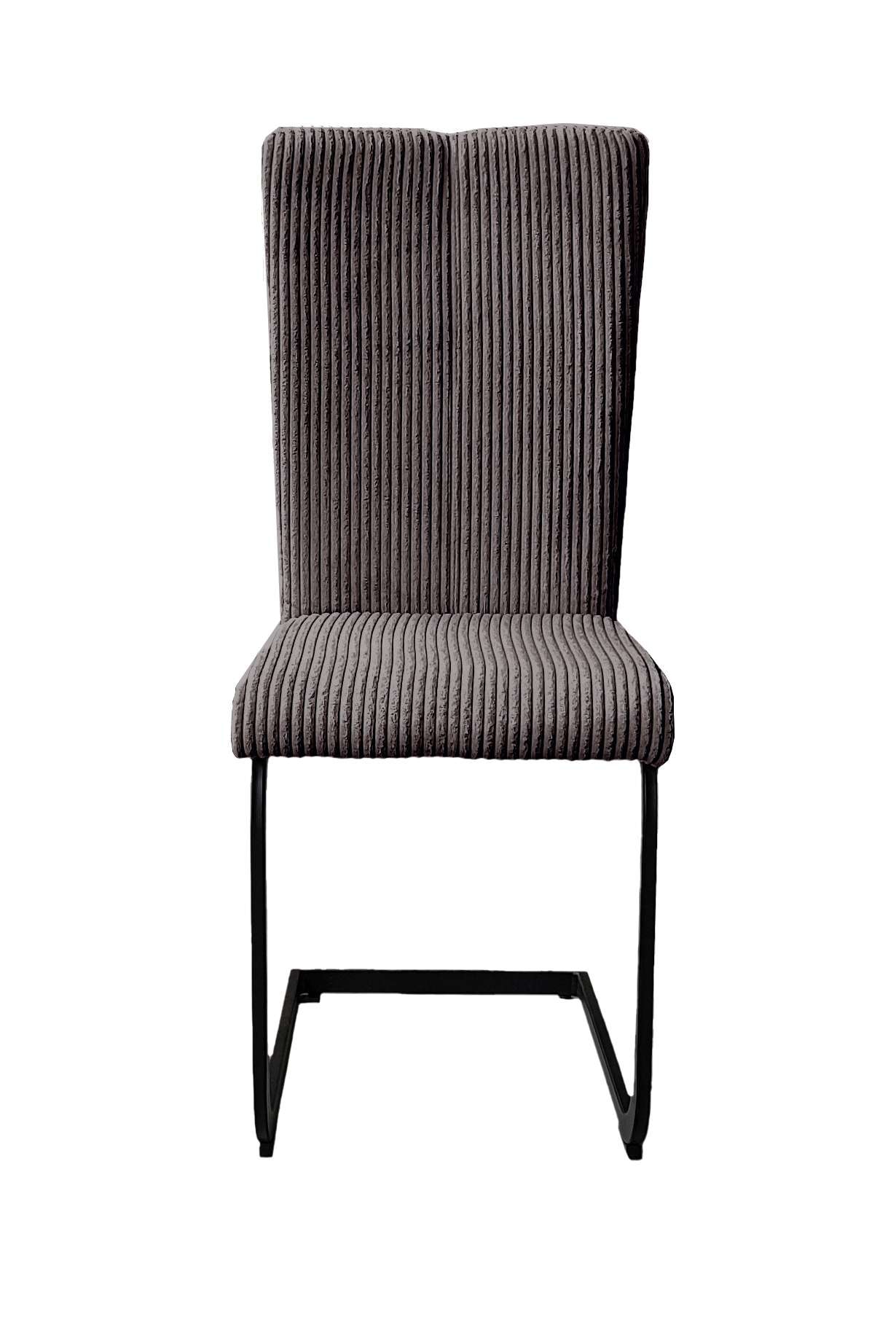 Home affaire Freischwinger »Oliver«, (Set), 2 St., Cord, Stuhl belastbar bis 120 Kg