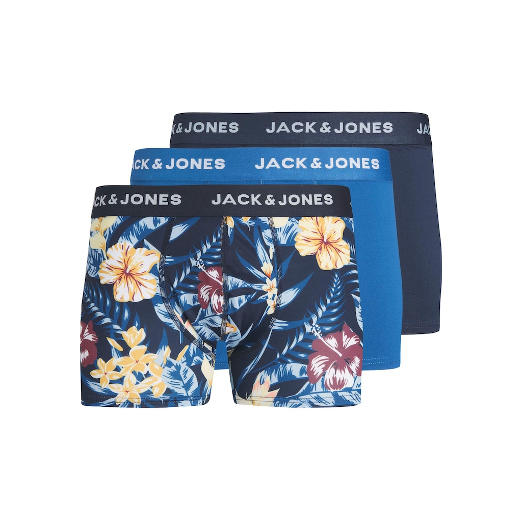 Jack & Jones Boxershorts »JJ JACFIESTA MICROFIBER TRUN«, (Packung, 3 St.)