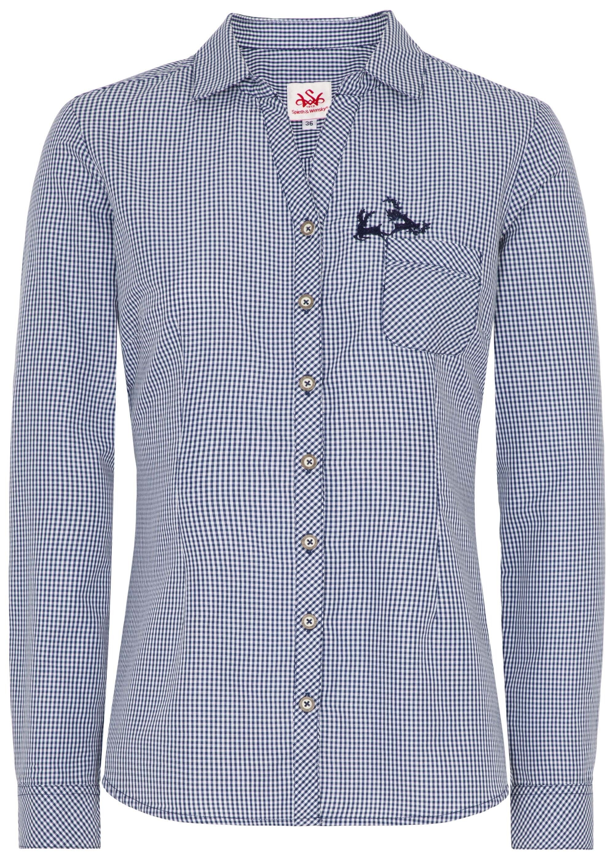 Spieth & Wensky Trachtenbluse »Trachtenbluse Pünktchen«