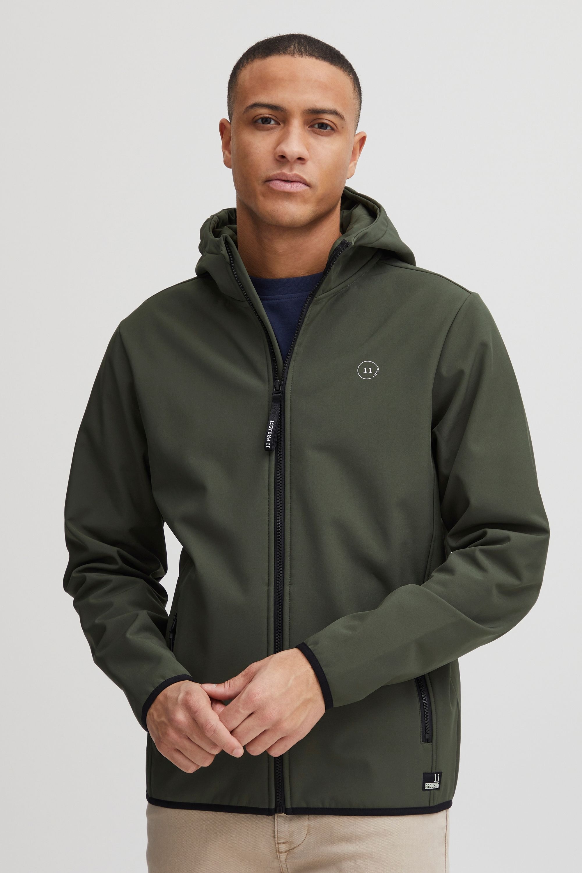 11 Project Softshelljacke »Softshelljacke PRUlfert«, mit Kapuze