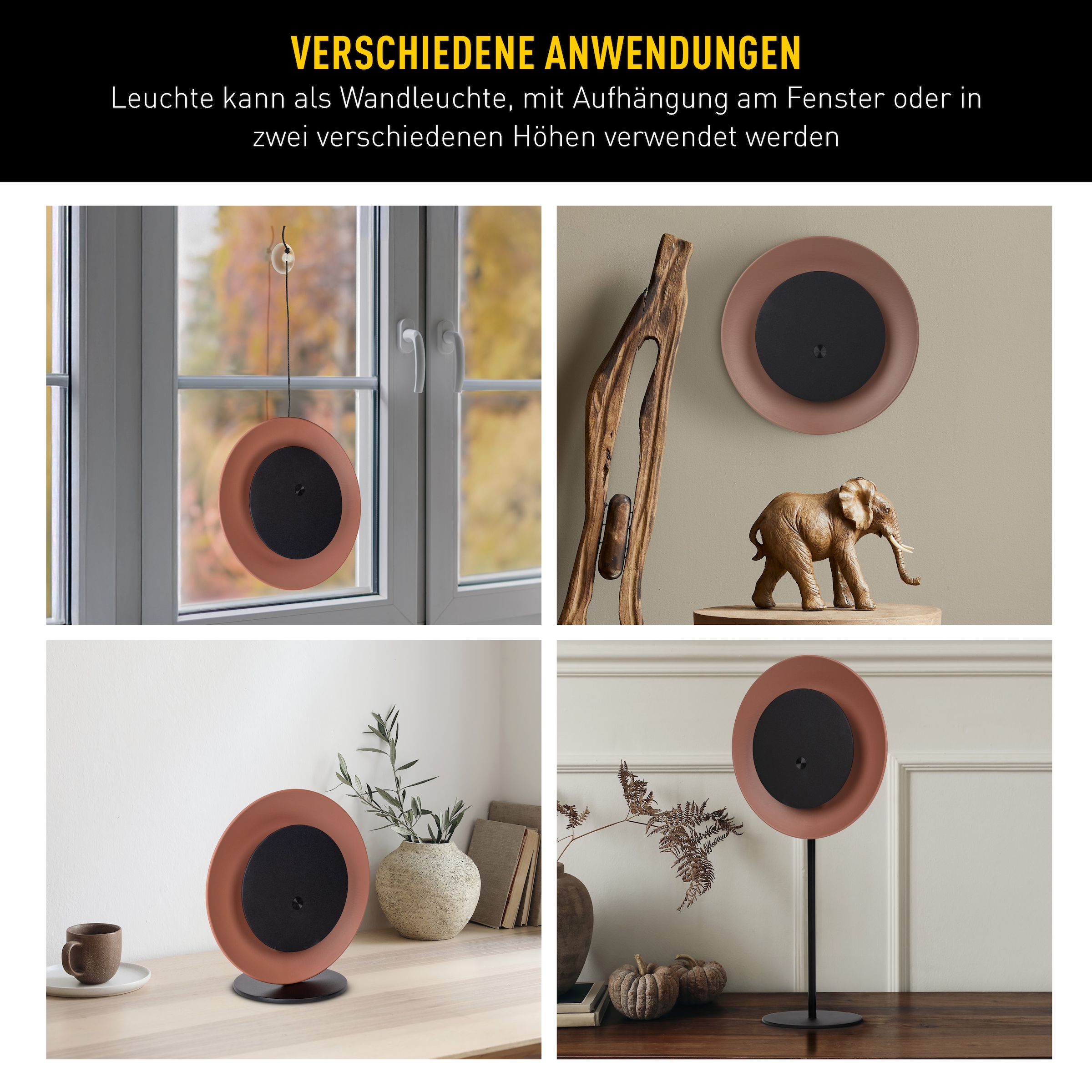 näve LED Solarleuchte »Solan« LED-Modul 1 Stk. Warmweiß 4in1 Akku-Solar-Tisch-Hängeleuchte, Touchschalter, USB, dimmbar