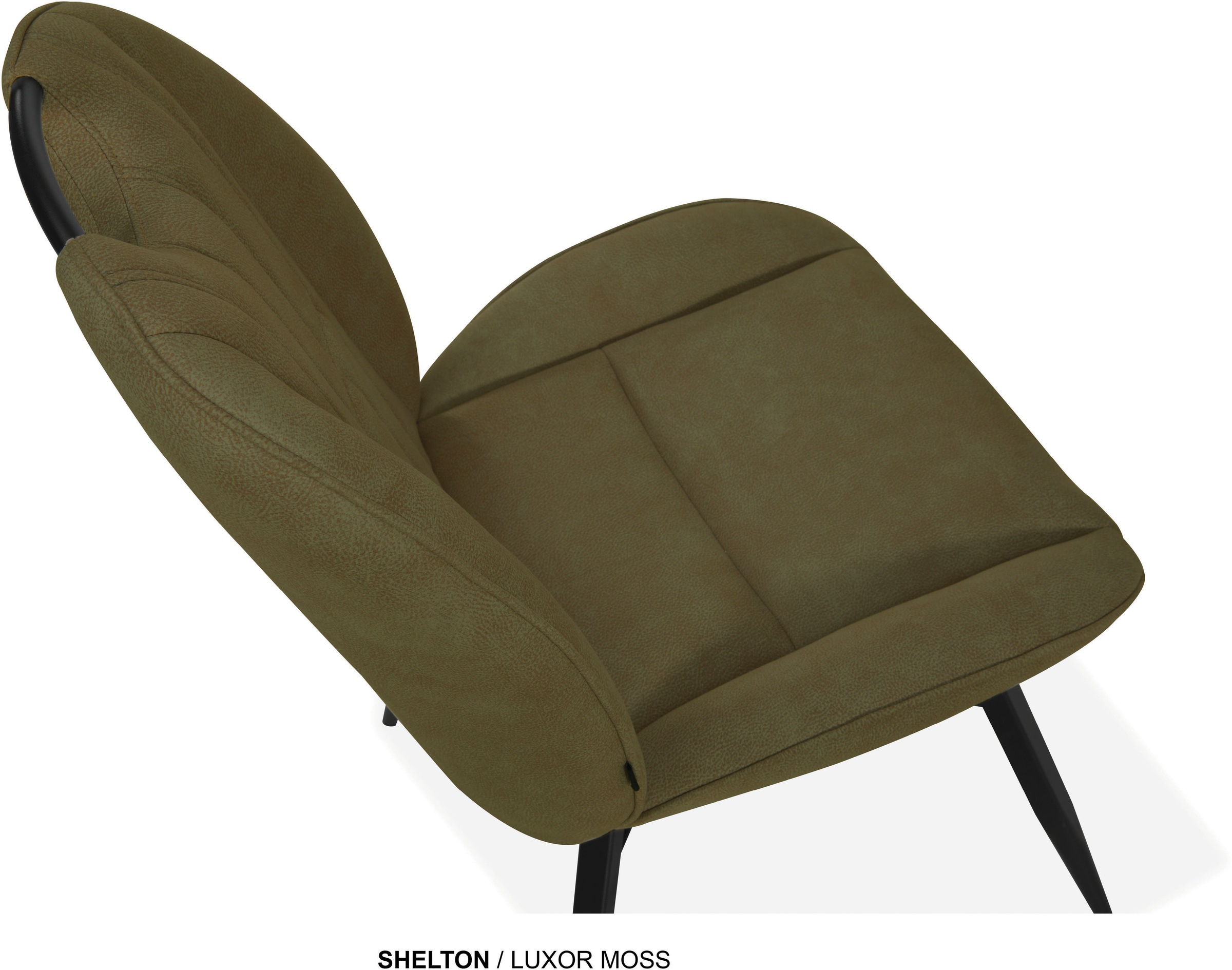OMG Design Esszimmerstuhl »Shelton« (Set) 1 Stk.Esszimmerstuhl, pflegeleichter Bezug, mit Handgriff