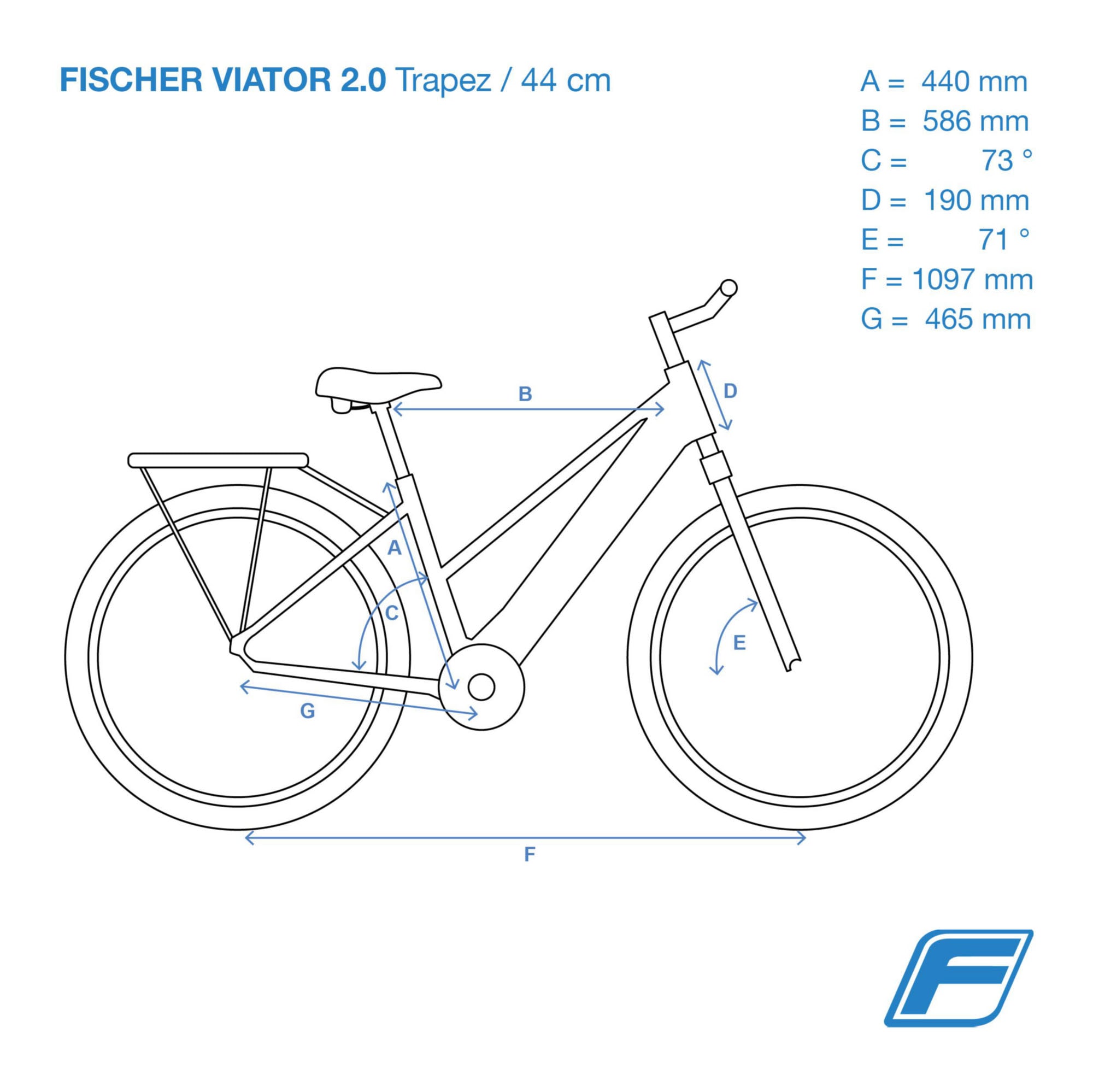 FISCHER Fahrrad E-Bike »VIATOR 2.0 418 44«, 8 Gang, Shimano, Acera Kettenschaltung, (mit Akku-Ladegerät-mit Werkzeug), Pedelec