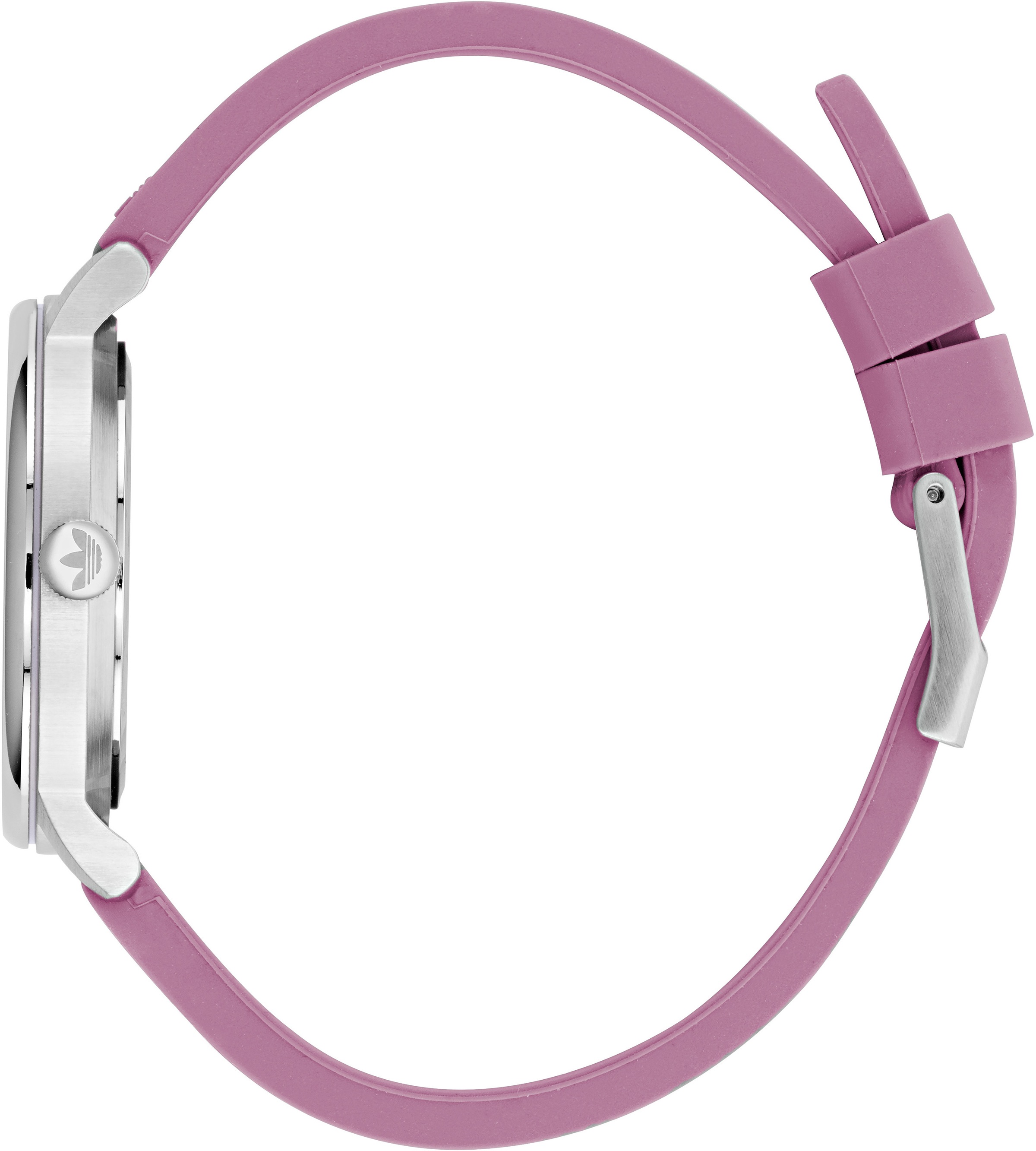 adidas Originals Quarzuhr »CODE ONE SMALL«, Armbanduhr, Damenuhr, Silikonarmband