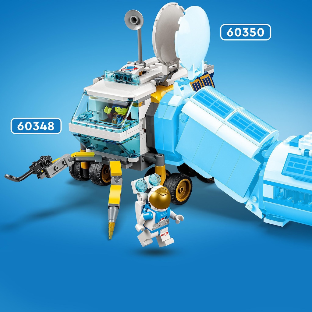 LEGO® Konstruktionsspielsteine »Mond-Rover (60348), LEGO® City«, (275 St.)