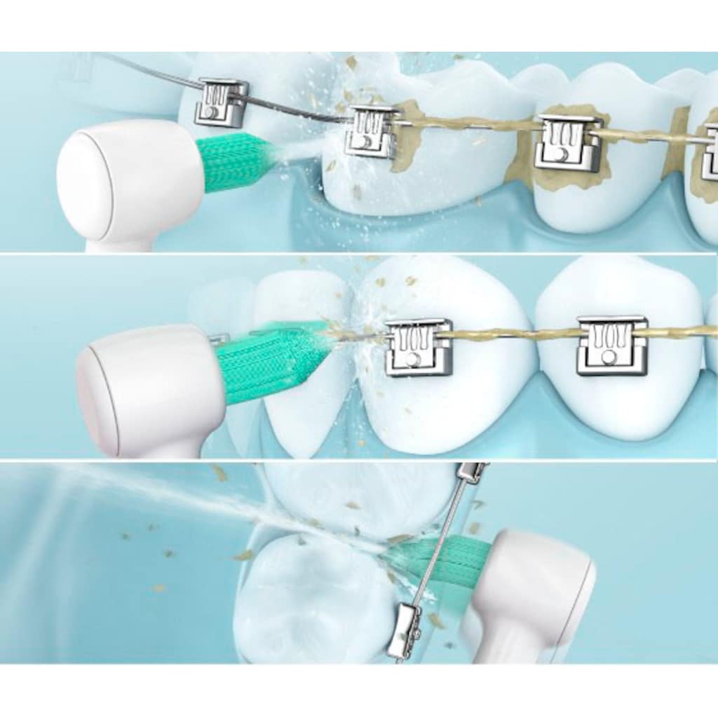 Panasonic Munddusche »EW1513«, 2 St. Aufsätze}, kabellose Munddusche mit orthodontischer Düse