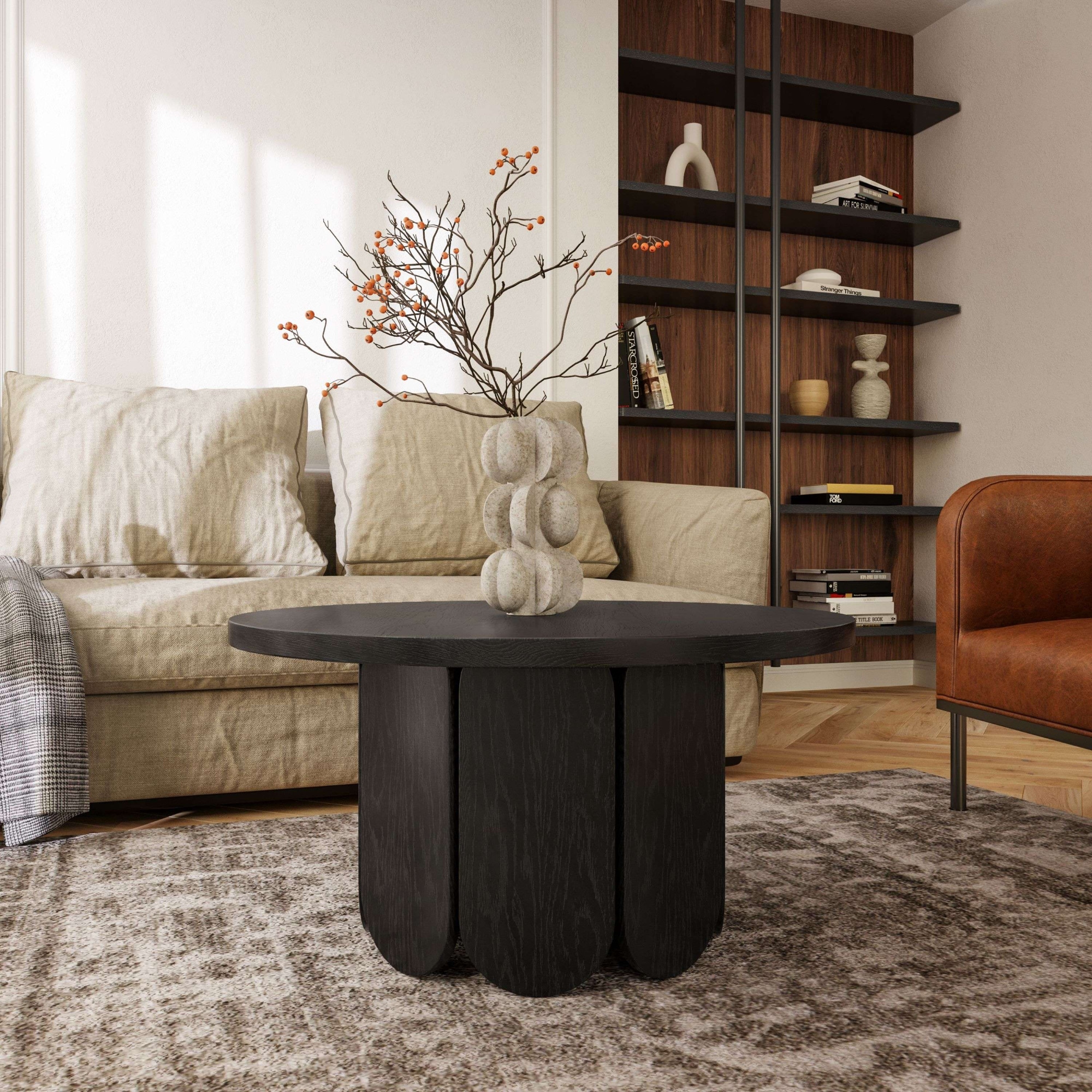 Woodman Couchtisch »Soft«, besonderes Design, Breite 78 cm