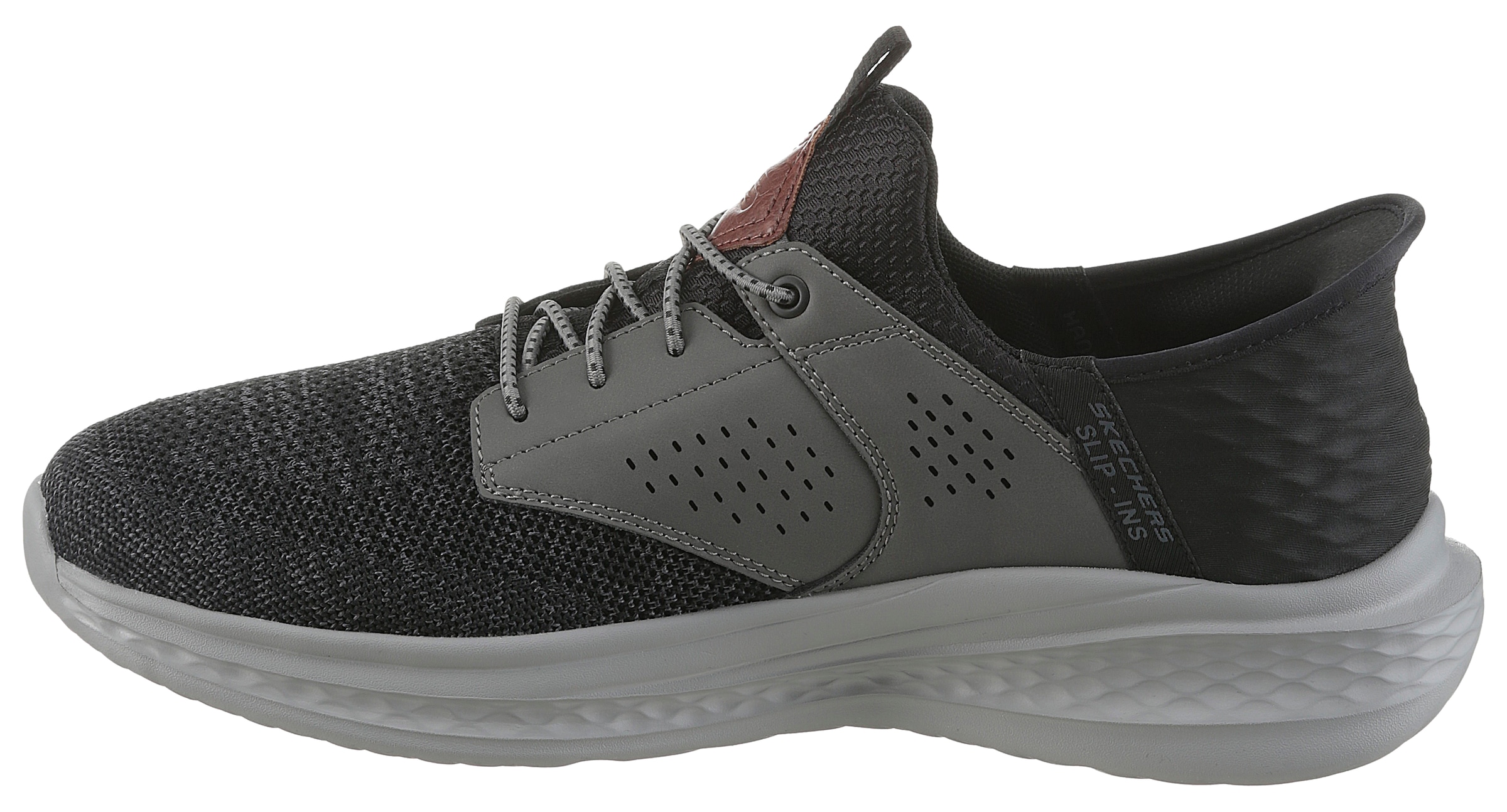 Skechers Slip-On Sneaker »SLADE-CASTER«  Slipper, Sneaker mit Gummizug und Slip-ins