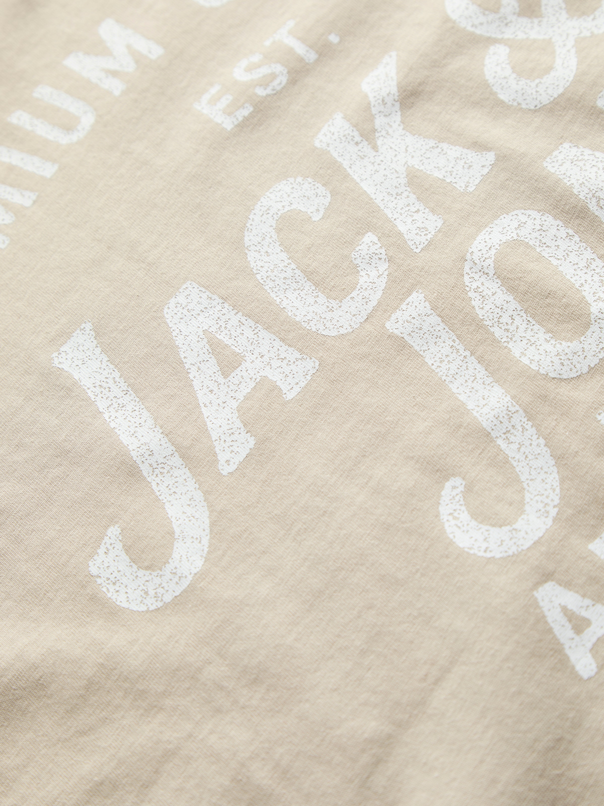 Jack & Jones PlusSize T-Shirt »JPRBLUZANE SS TEE FST PLS« mit Logo Schriftzug