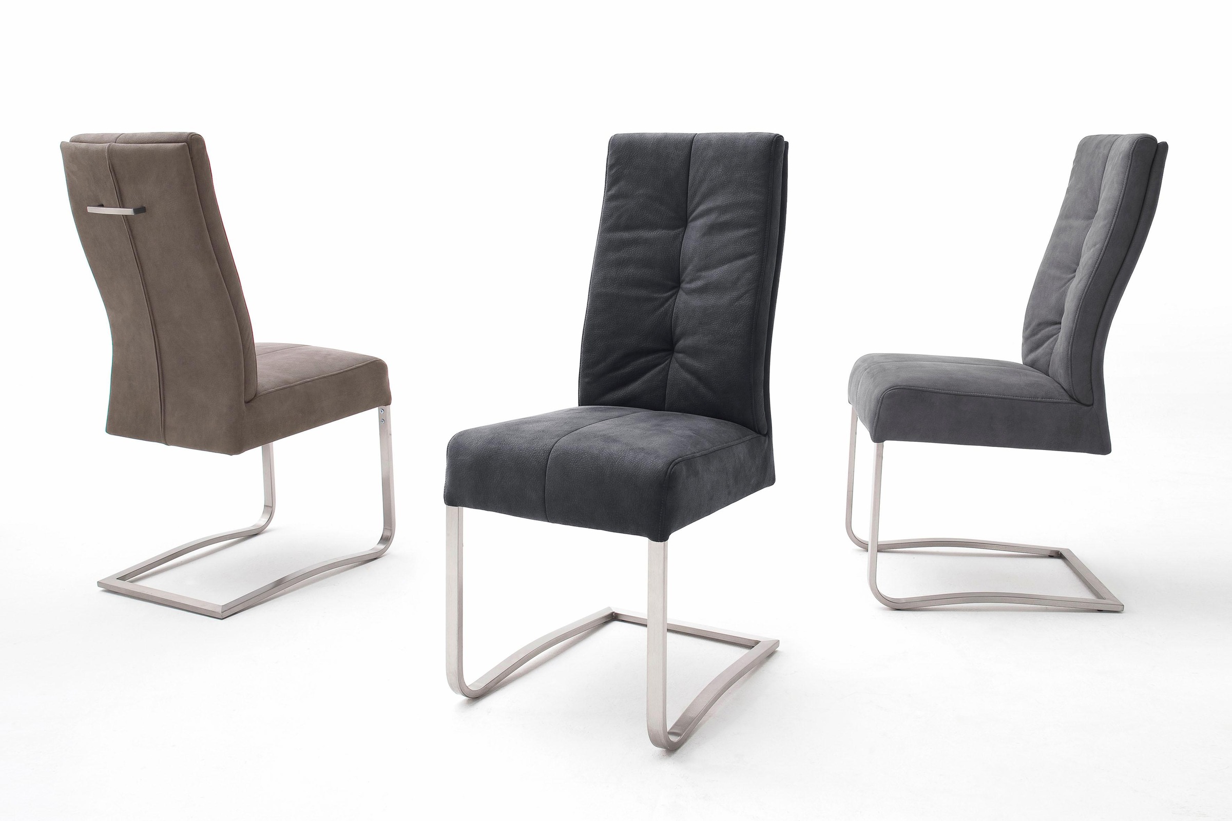 MCA furniture Esszimmerstuhl »Salva Schwingstuhl 1« (Set) 2 Stk.mit Tonnentaschenfederkern, belastbar bis max. 120 kg