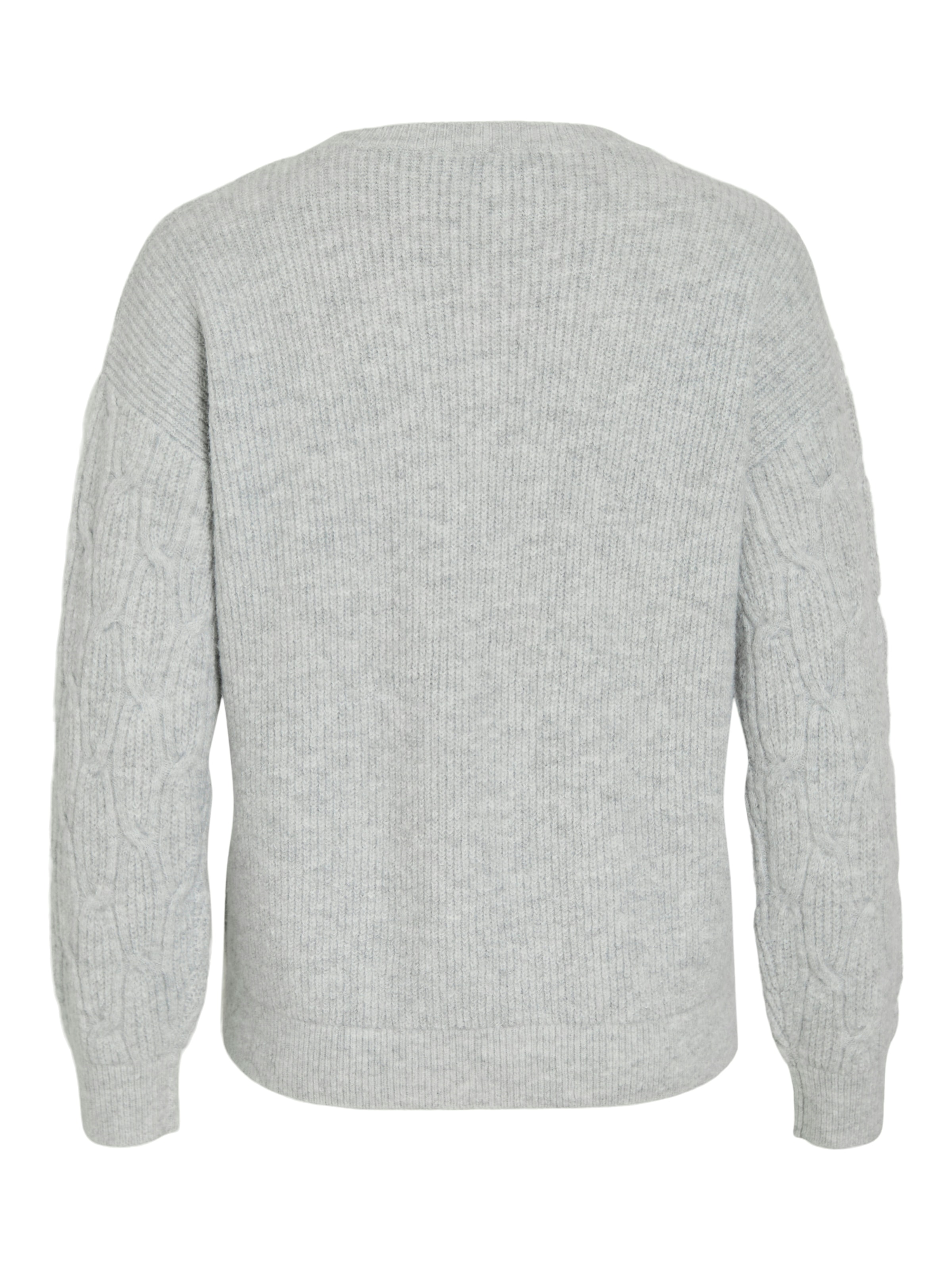 Vila Strickpullover »VILASSIA O-NECK L/S CABEL KNIT TOP -NOOS«
