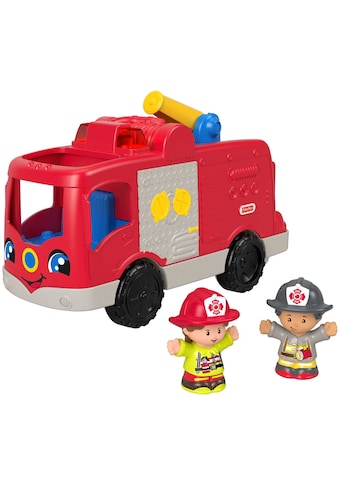 Fisher-Price® Lernspielzeug »Little People Feuerwehr-Auto«, bilingual, mit 2 Figuren... kaufen