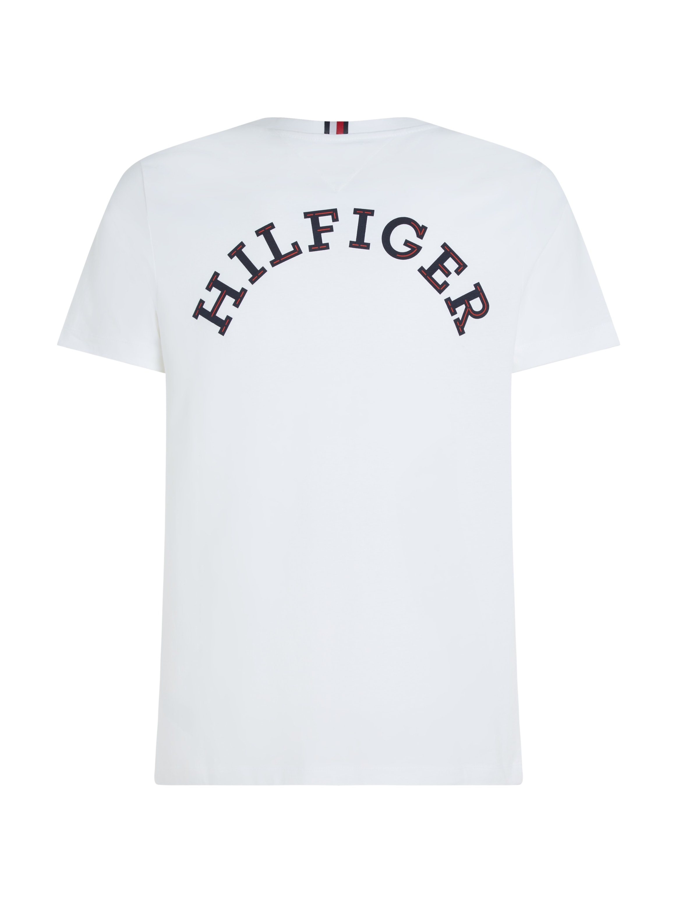 Tommy Hilfiger bei PRINT«, der BACK OTTO mit Logo-Druck online T-Shirt Brust »MONOTYPE auf shoppen