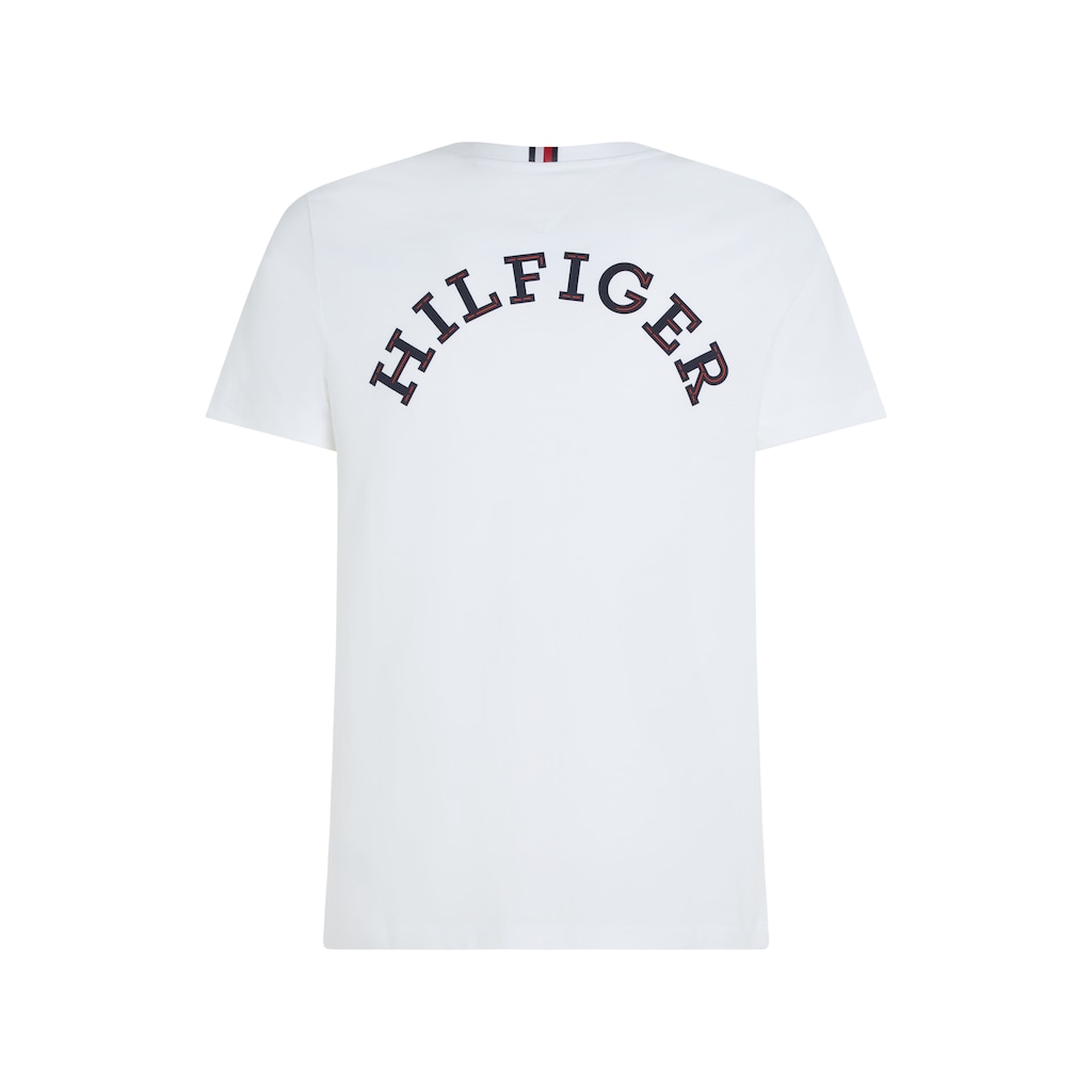 Tommy Hilfiger T-Shirt »MONOTYPE BACK PRINT«
