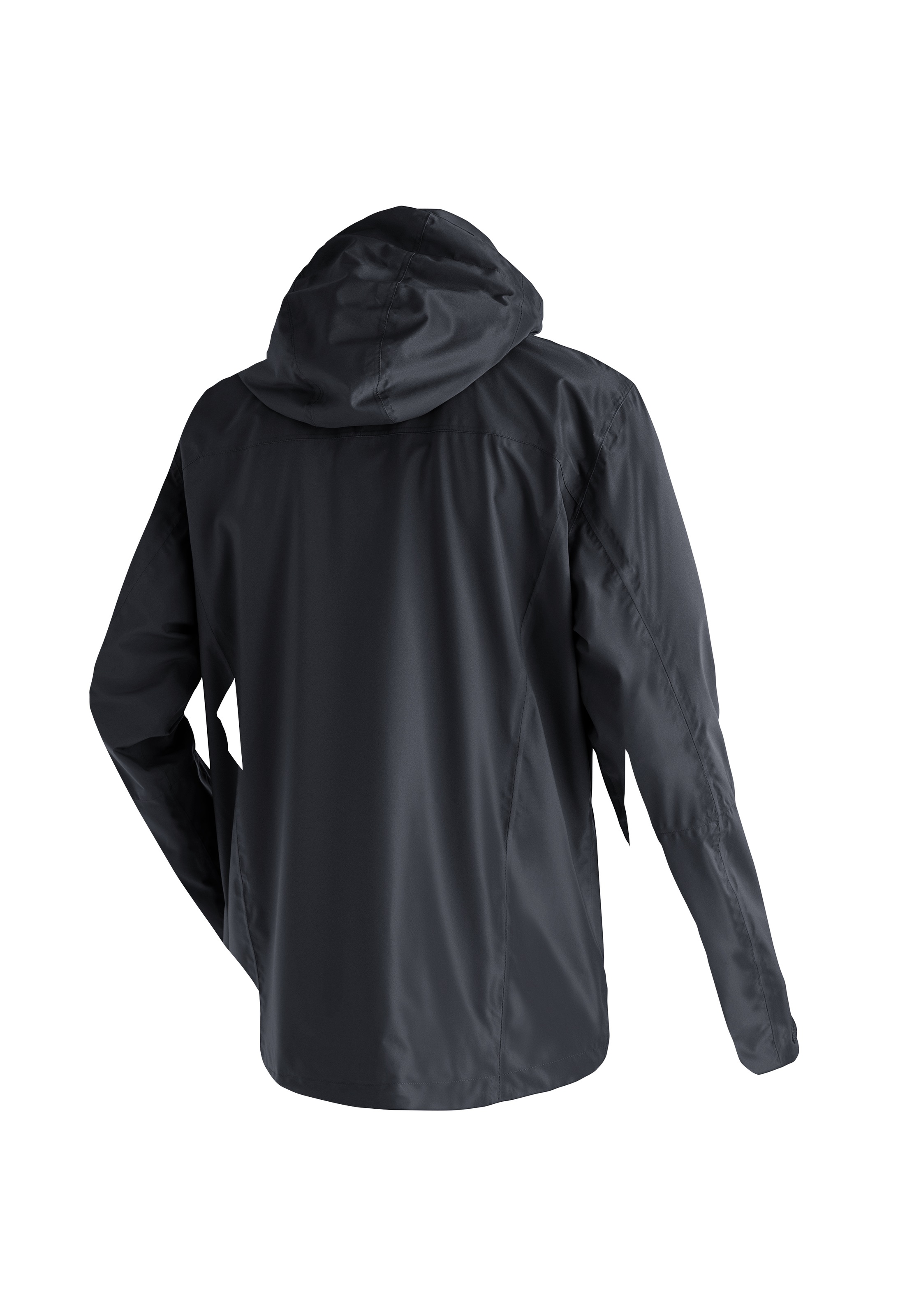 Maier Sports Outdoorjacke »Metor rec M«, Herren Regenjacke wasserdicht mit Kapuze, 2 Taschen außen, Innentasche