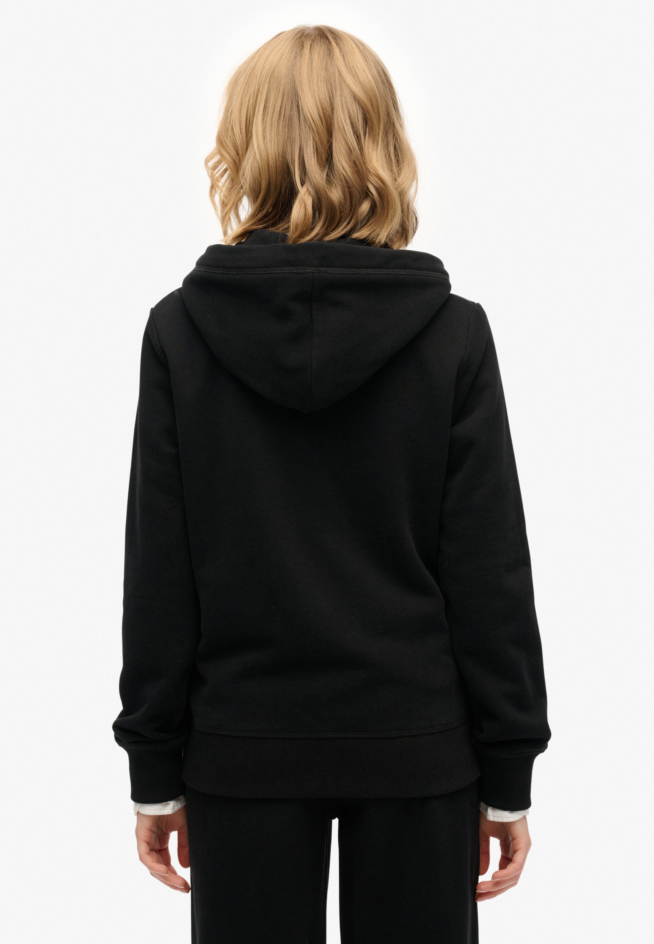 Superdry Kapuzensweatjacke »ESSENTIAL LOGO ZIPHOOD HB«