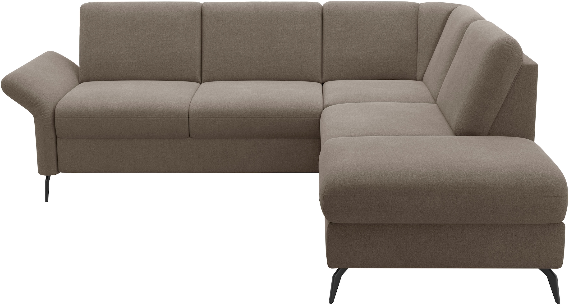 Home affaire Ecksofa »Rochelle« wahlweise mit Bettfunktion, Bettkasten und Armteilverstellung