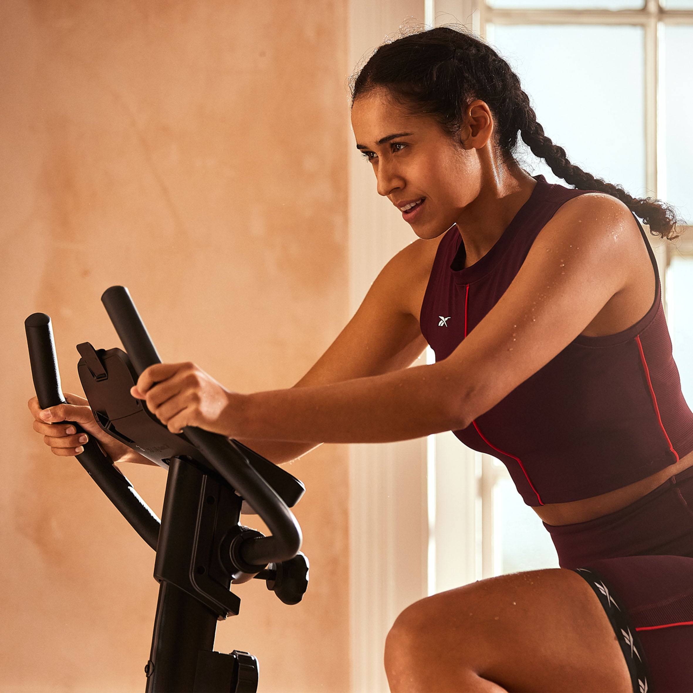 Reebok Heimtrainer »FR20 Heimtrainer«, (mit Tablet-Halterung), 8 Widerstandsstufen