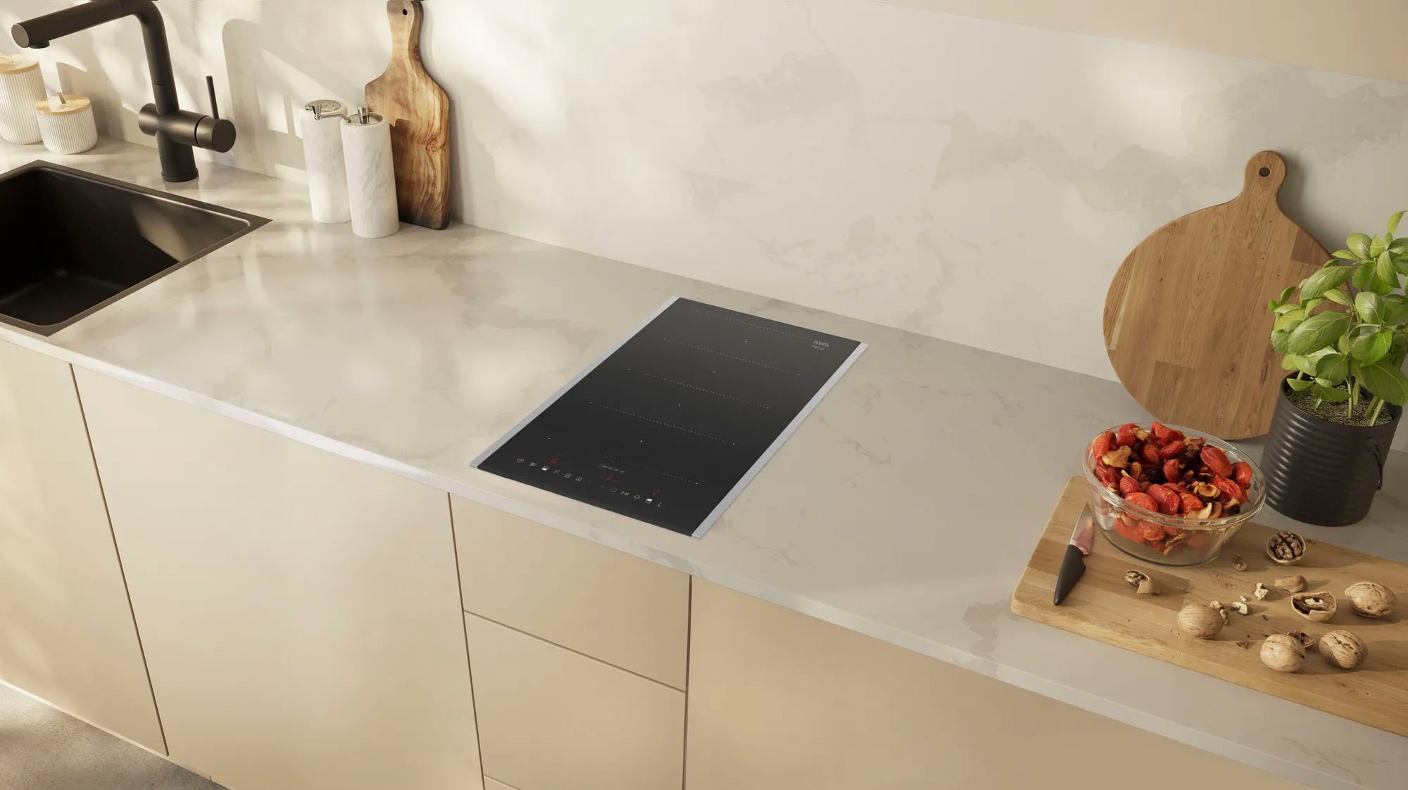 NEFF Flex-Induktions-Kochfeld von SCHOTT CERAN® »T63TDX1L0«, mit einfacher Touch Control Bedienung